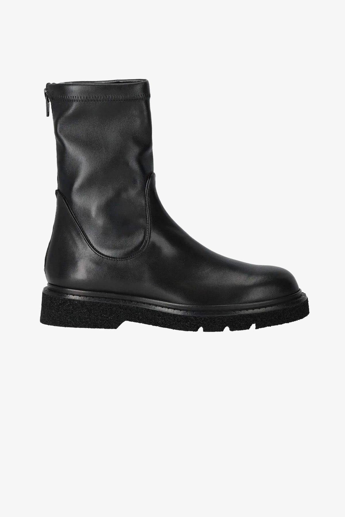 GUGLIELMO ROTTA CALZATURE  NAPPA / 34 Stivaletto nero donna in nappa Krems Guglielmo Rotta