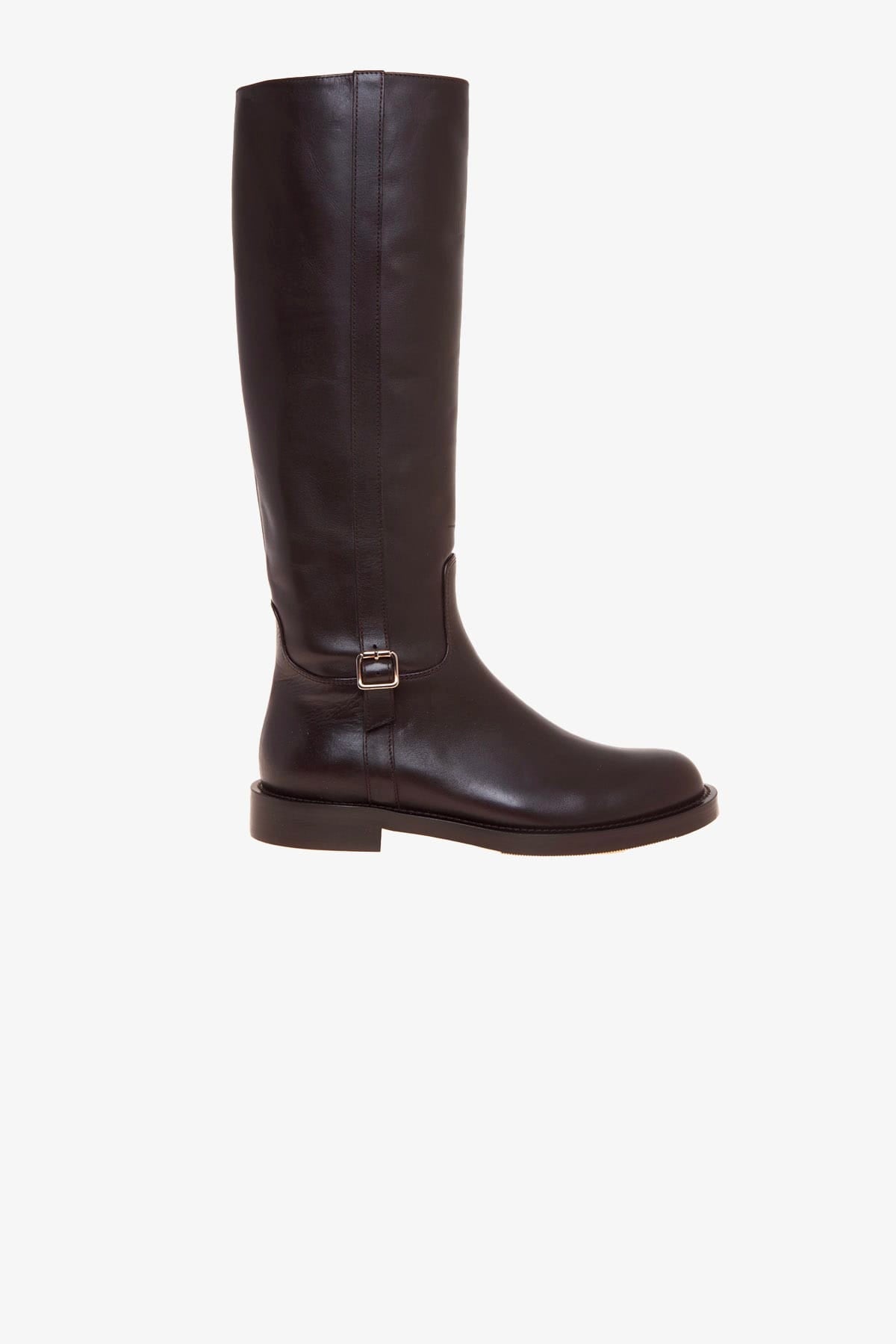 GUGLIELMO ROTTA CALZATURE  RANCH EBONY / 34 Stivale in pelle Patrice Guglielmo Rotta