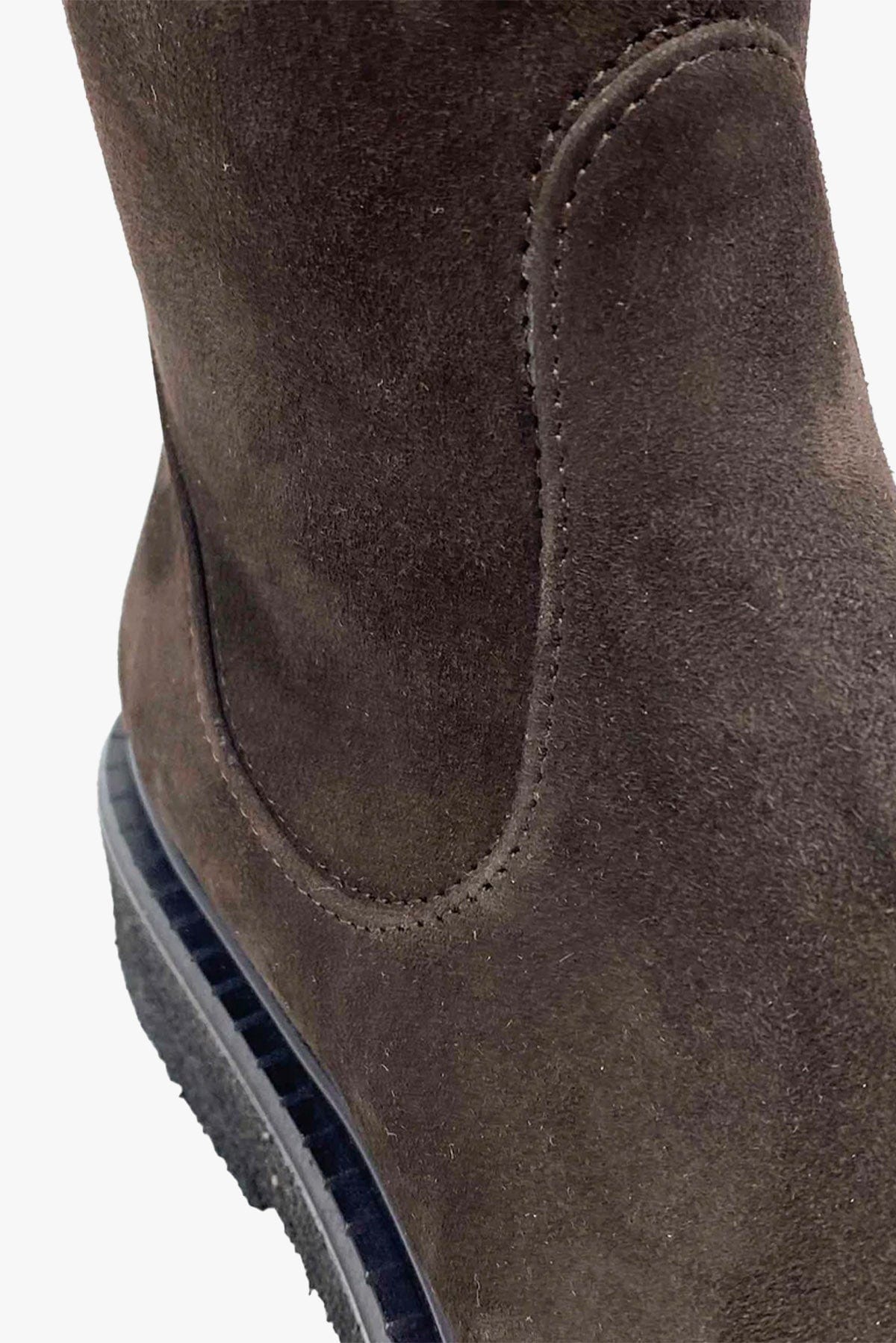 GUGLIELMO ROTTA CALZATURE  EBANO CAMOSCIO / 34 Stivale in camoscio donna Guglielmo Rotta Kerr