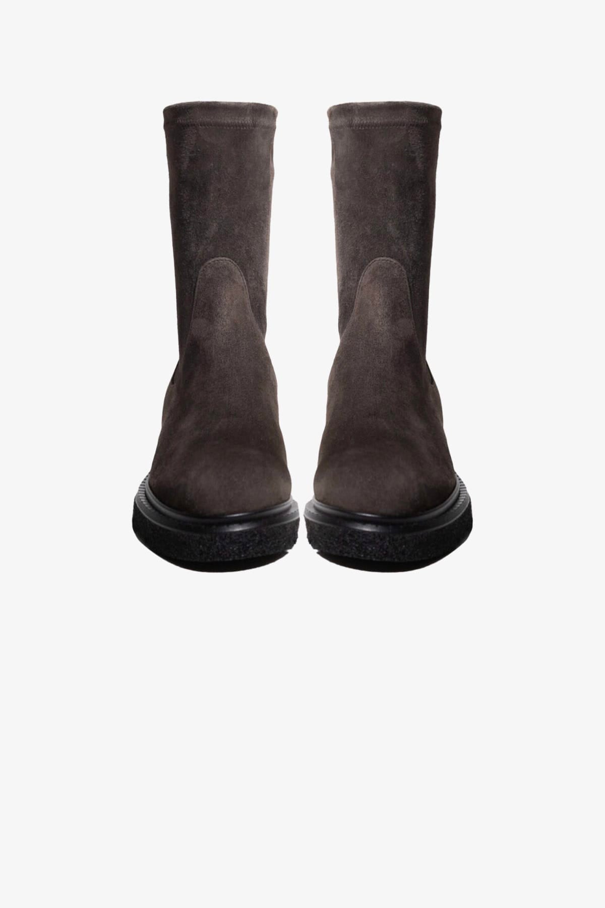 GUGLIELMO ROTTA CALZATURE  Stivaletto in suede grafite Krisalin Guglielmo Rotta