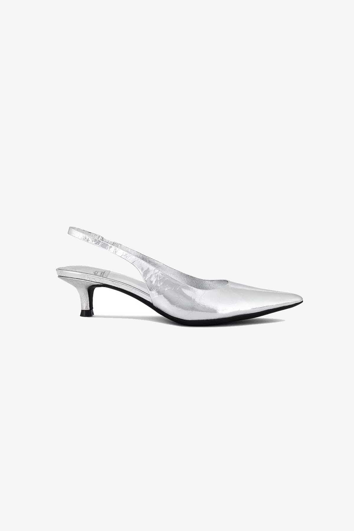 JEFFREY CAMPBELL CALZATURE  Slingback Argento Persona Jeffrey Campbell