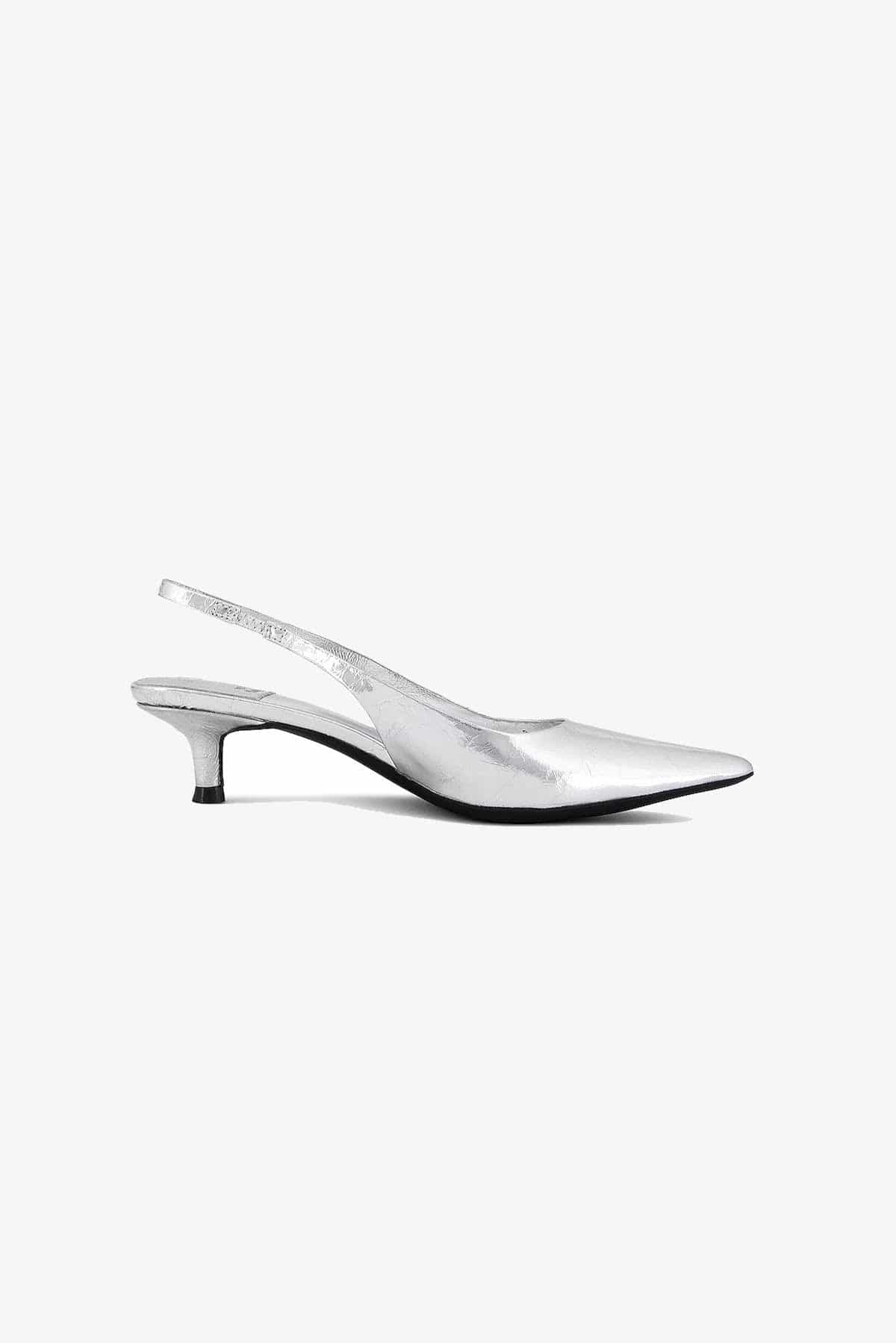 JEFFREY CAMPBELL CALZATURE  Slingback Argento Persona Jeffrey Campbell