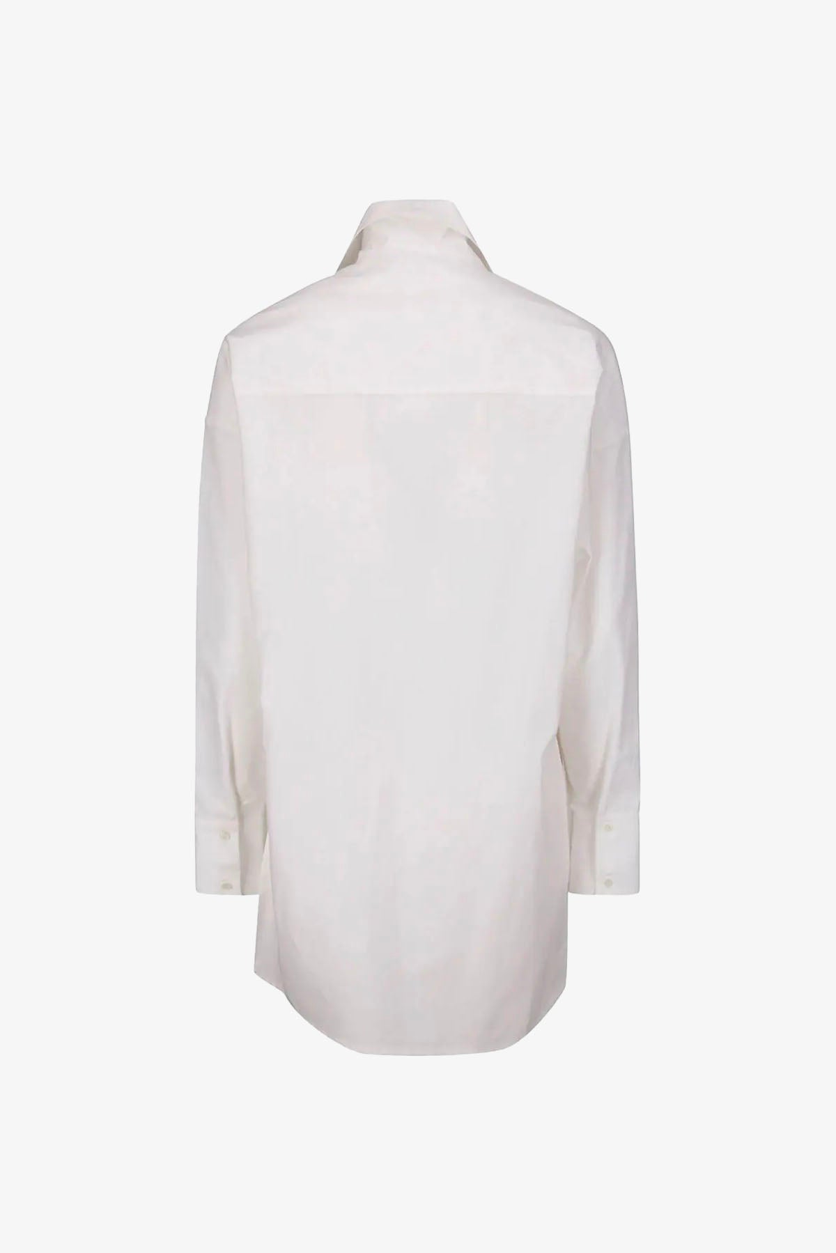 JEJIA RESORT CAMICIA  BIANCO COTONE / 38 Camicia in Cotone Bianca Donna Carlo Jejia