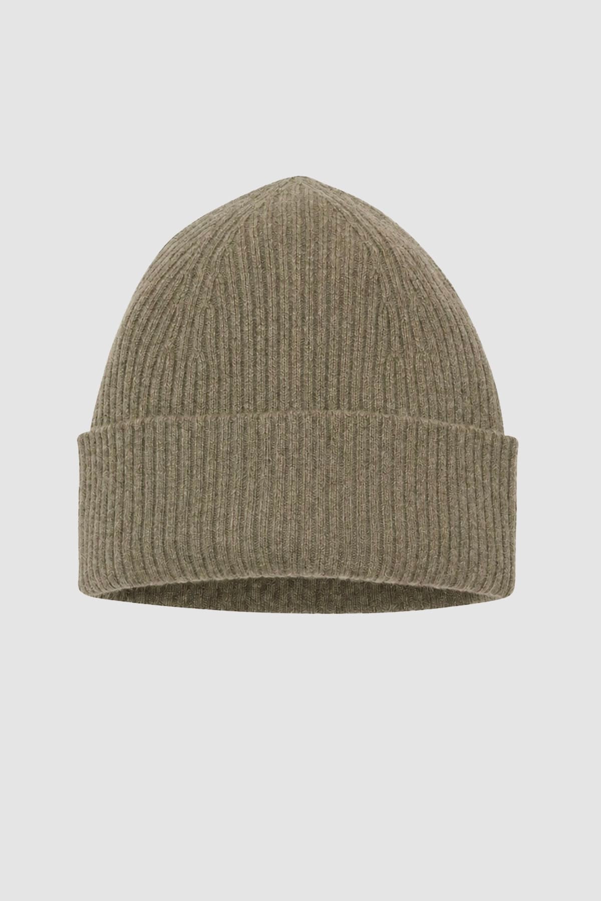 KUJTEN CAPPELLO-BERRETTO  KAKI / UNICA Cappello in cashmere donna Kujten Lilou