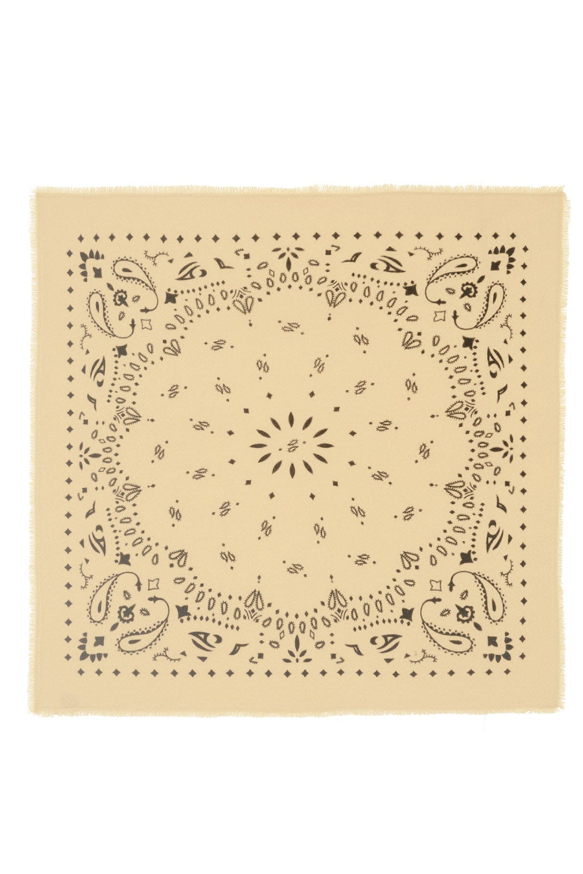 KUJTEN FOULARD-SCIARPA-NASTRO  GIALLO TENUE / UNICA Foulard in cashmere donna Kujten Hachiko