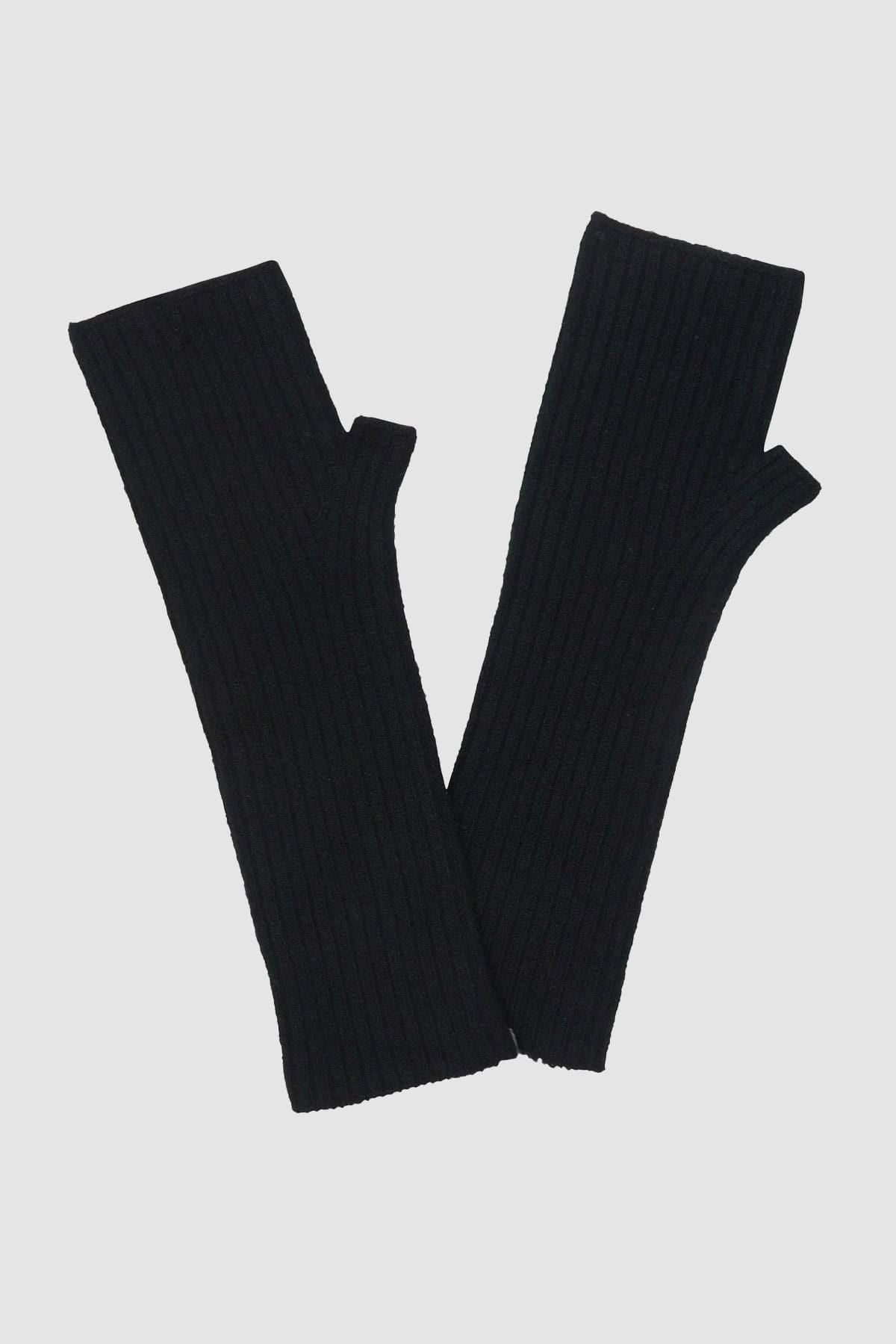 KUJTEN GUANTI NOIR / UNICA Manicotti in cashmere donna Kujten Knokke