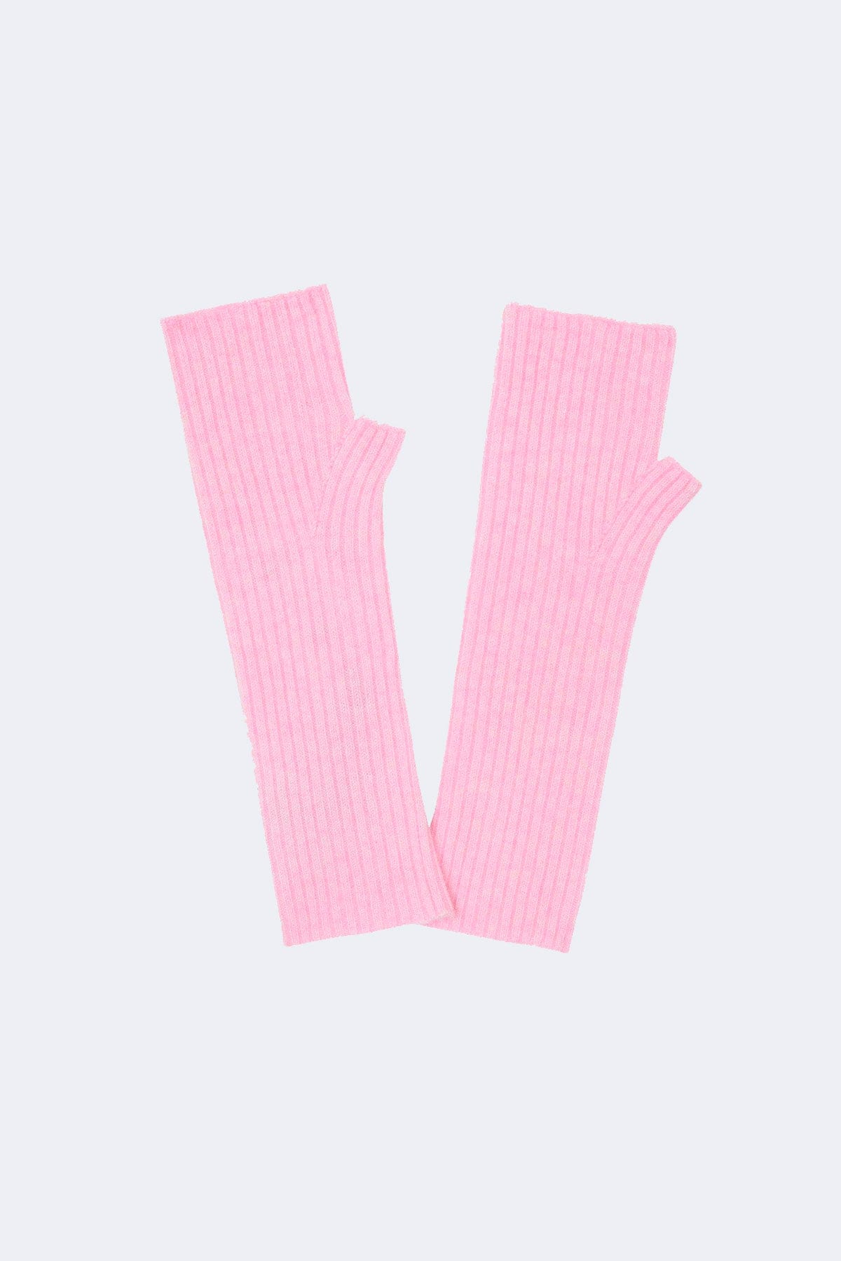 KUJTEN GUANTI ROSA CANDY / UNICA Manicotti in cashmere Kujten Knokke