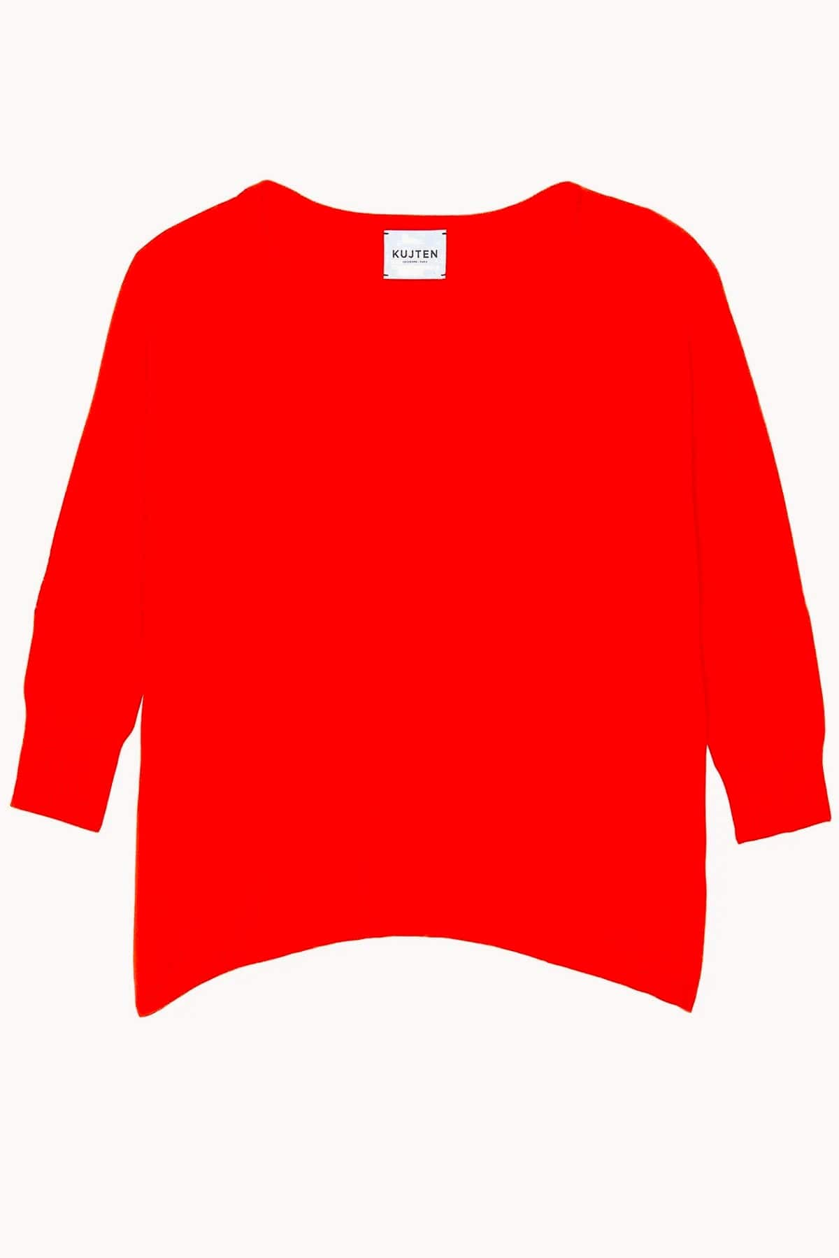 KUJTEN MAGLIA-CANOTTIERA-TOP  ARANCIO / UNICA Maglia in cashmere donna Kujten Minie