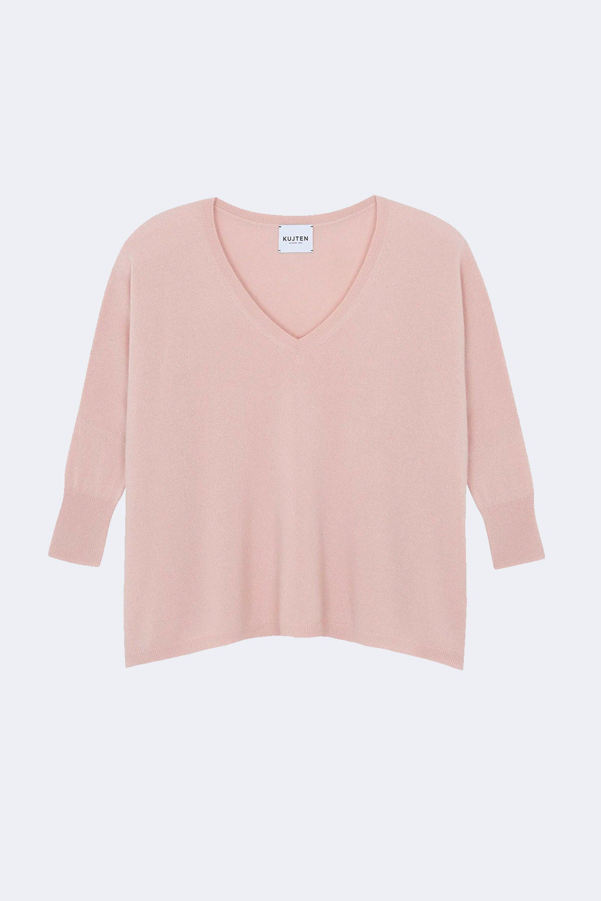KUJTEN MAGLIA-CANOTTIERA-TOP  ROSA VINTAGE / UNICA Maglia over in cashmere donna Kujten Minie