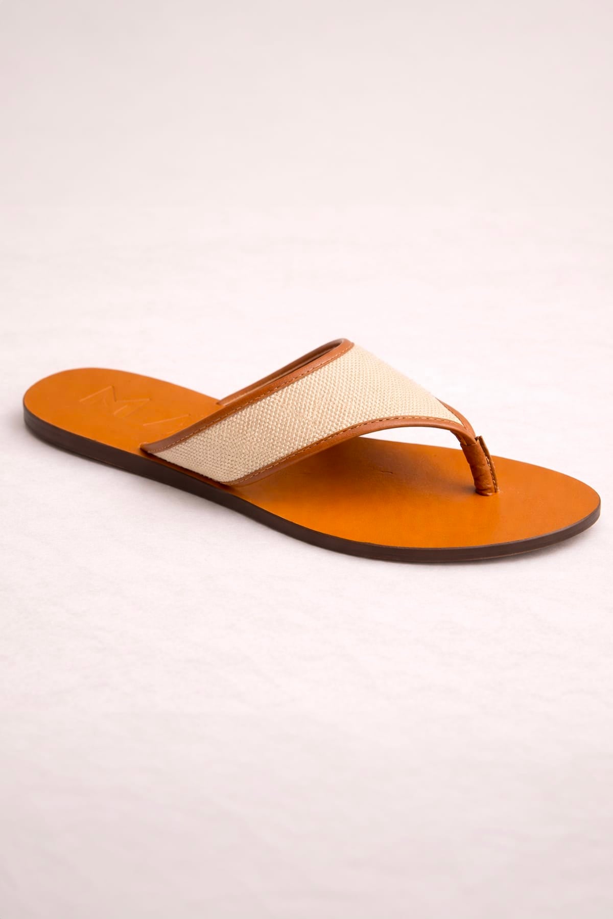 MANEBI CALZATURE  CUOIO / 35 Ciabattine donna infradito naturale Manebi I05Y0