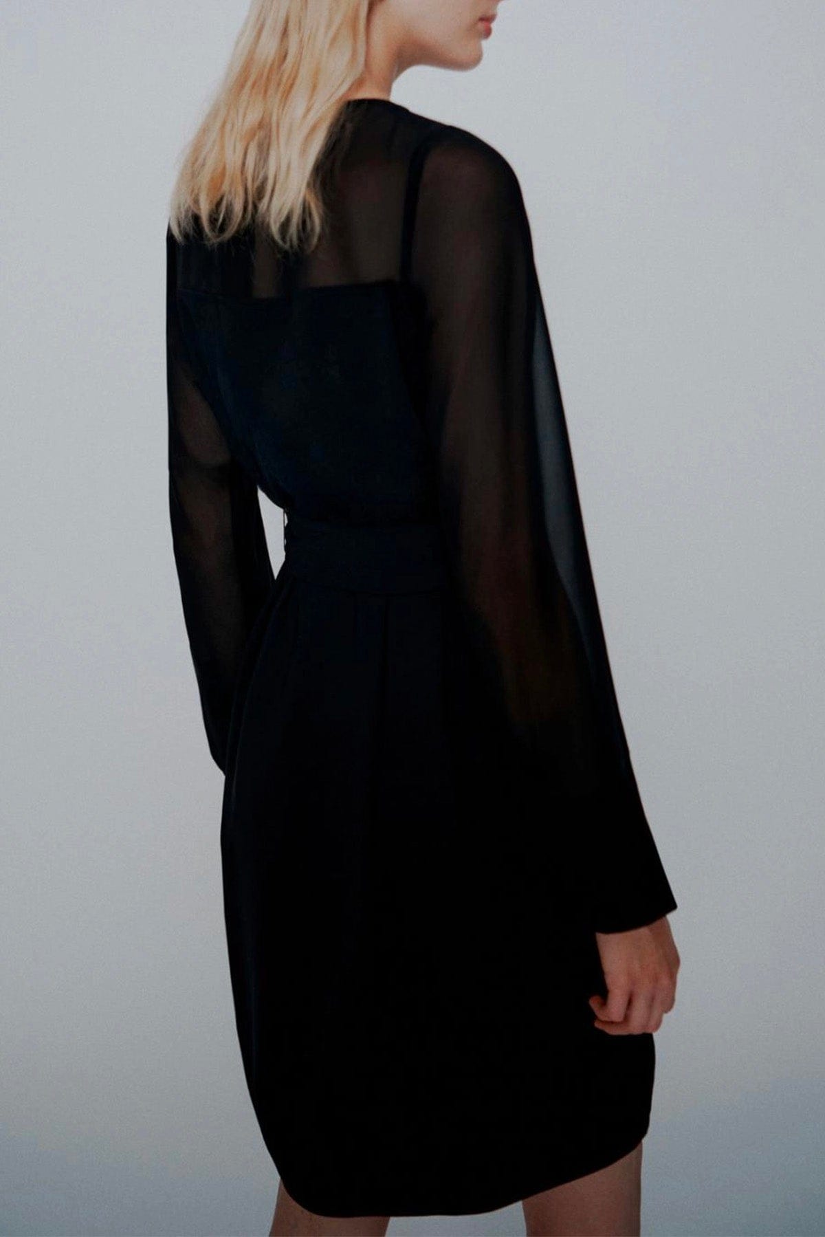 MARELLA ABITO  NERO / 34 Abito corto nero donna Marella 365