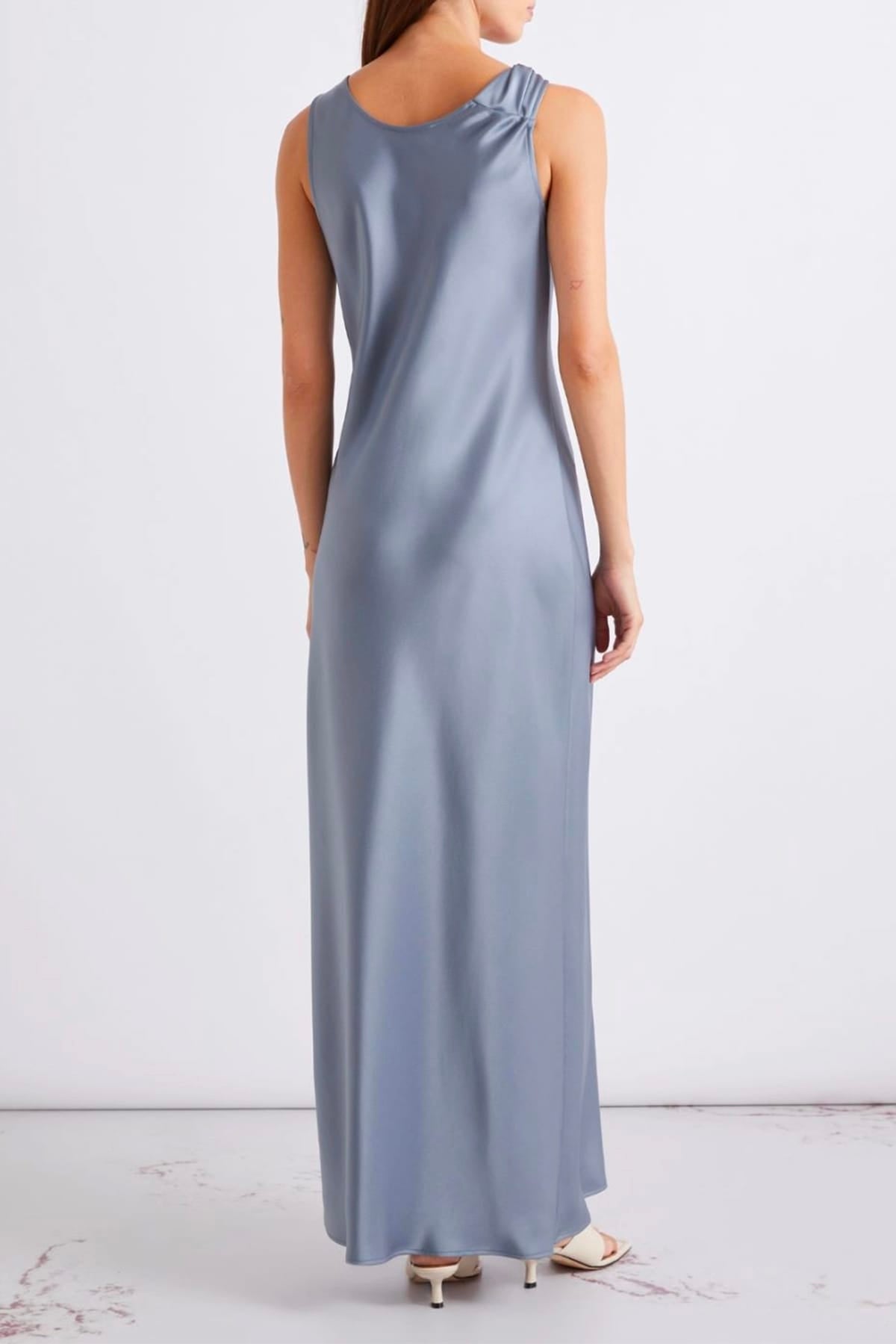 MARELLA ABITO  Abito donna in raso azzurro Marella Mllovale