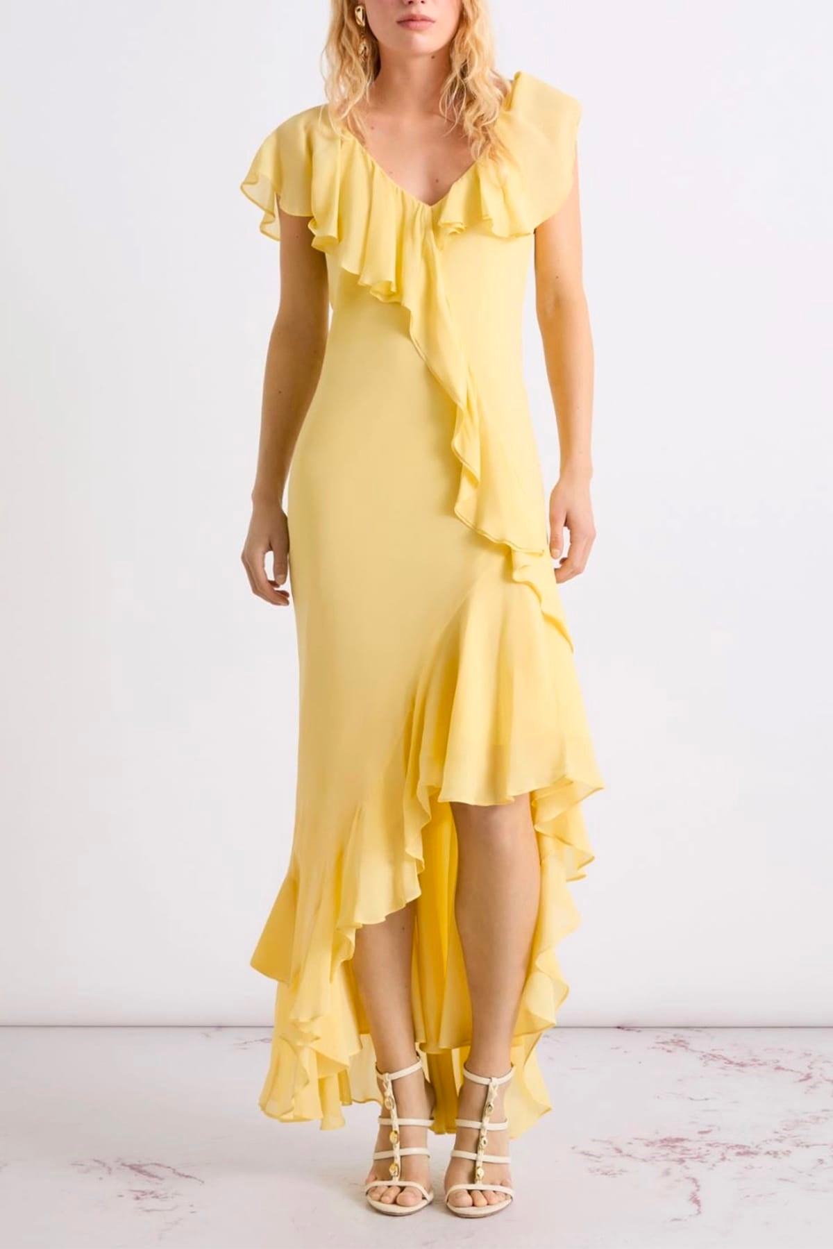 MARELLA ABITO  Abito giallo donna Marella Mllbacini