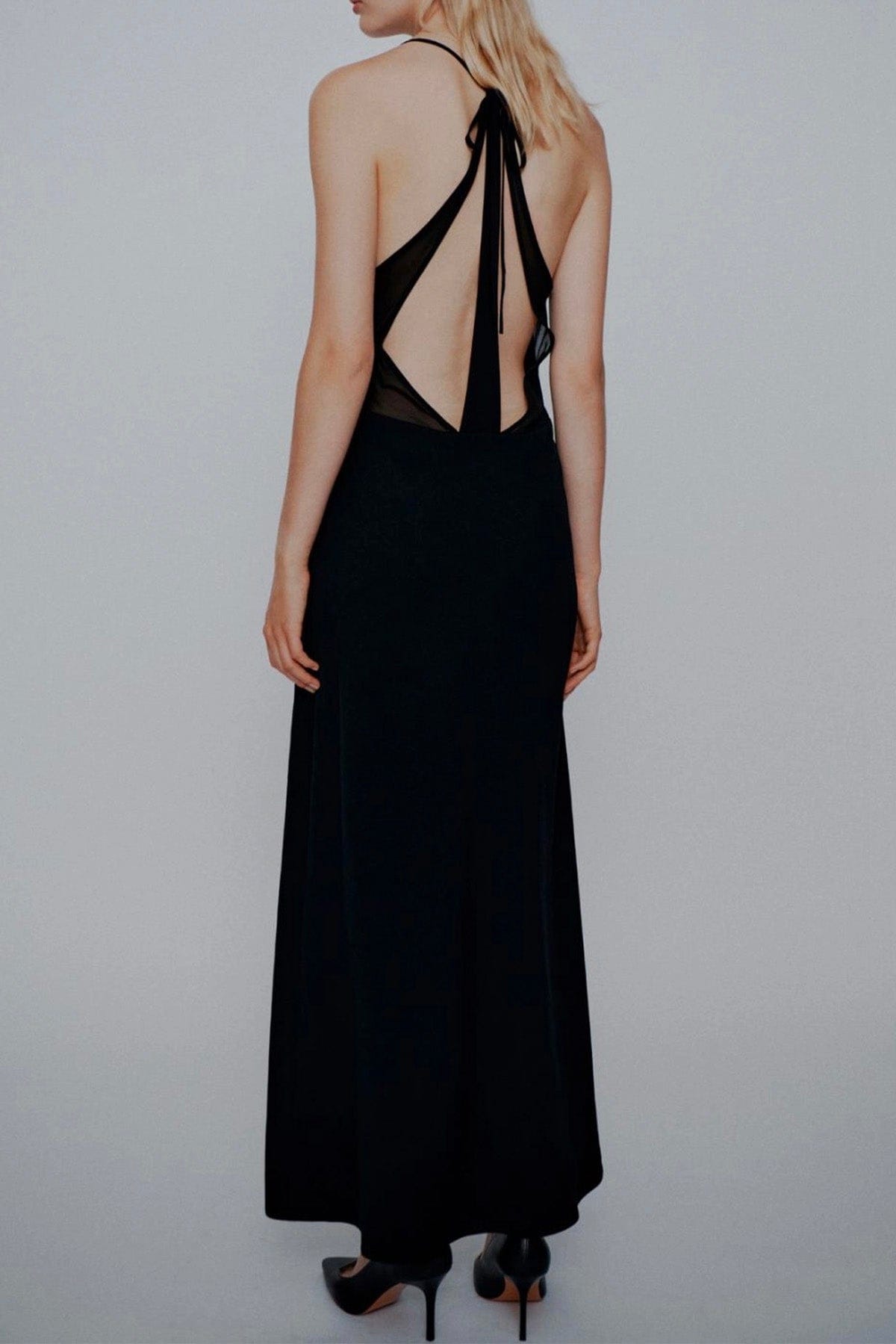 MARELLA ABITO  Abito nero elegante donna Marella 365 Ribaldo