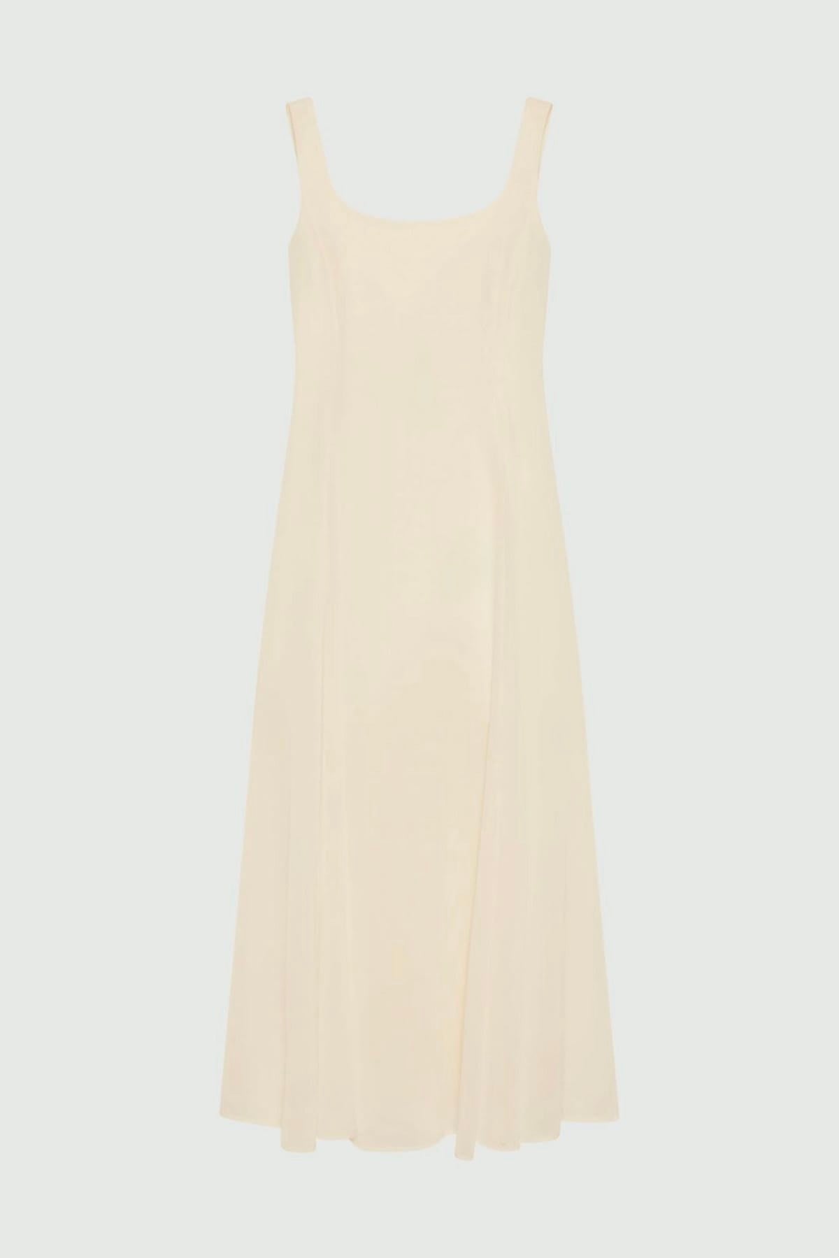 MARELLA ABITO  BIANCO LANA / 34 Abito bianco lungo donna Marella 365 Mltsabine
