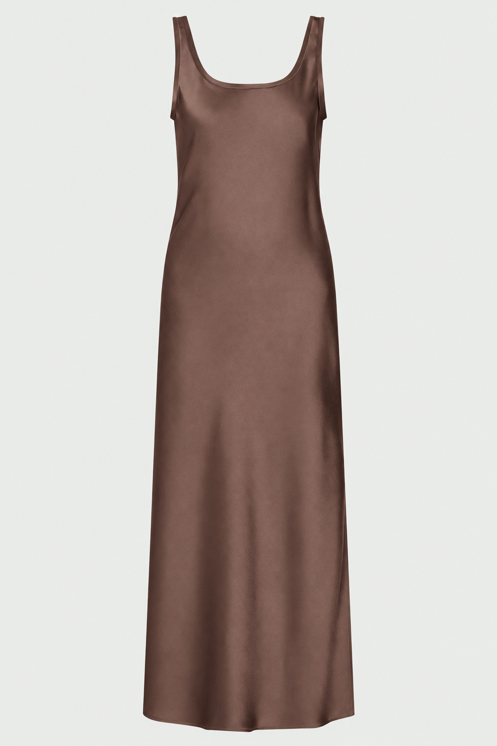 MARELLA ABITO  CARAMELLO / 34 Vestito in raso lungo Marella Mlloliato