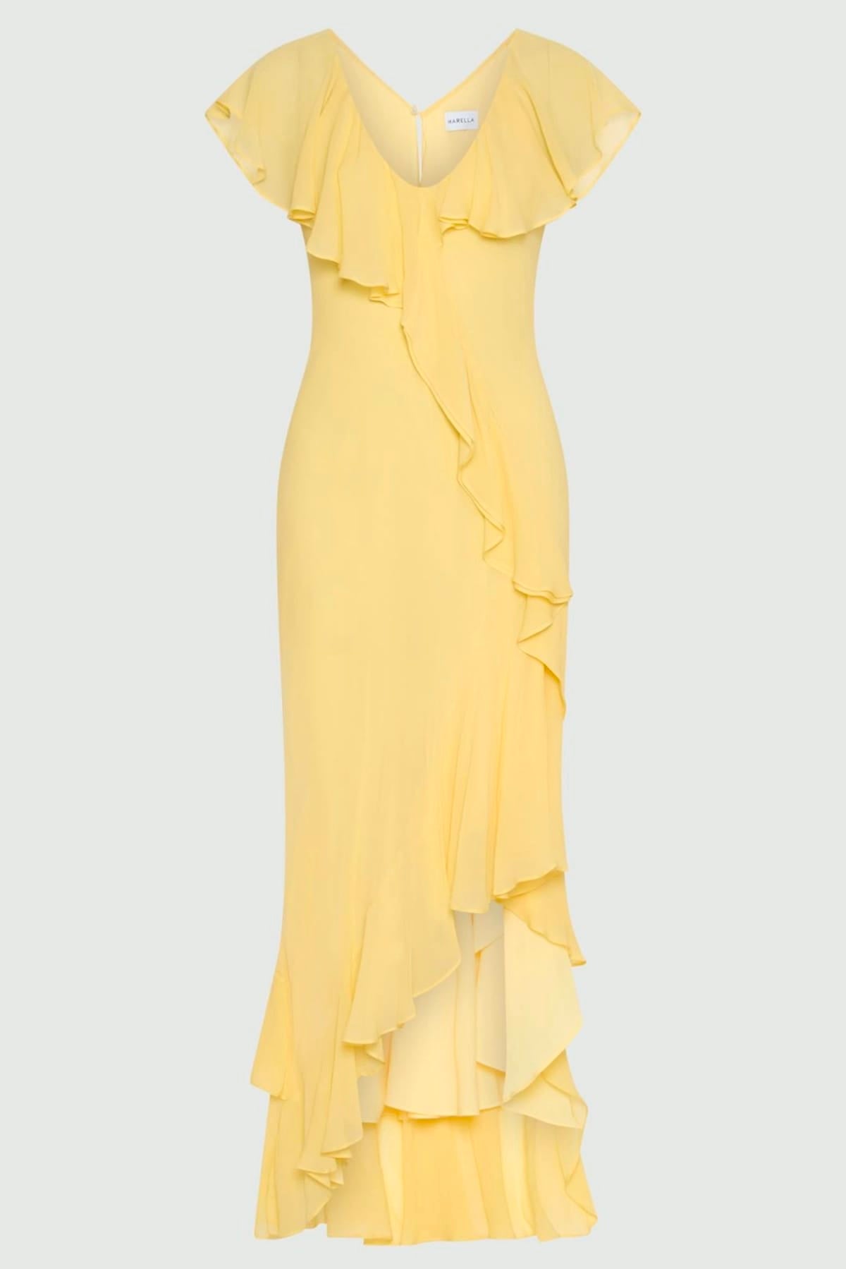 MARELLA ABITO  GIALLO / 34 Abito giallo donna Marella Mllbacini