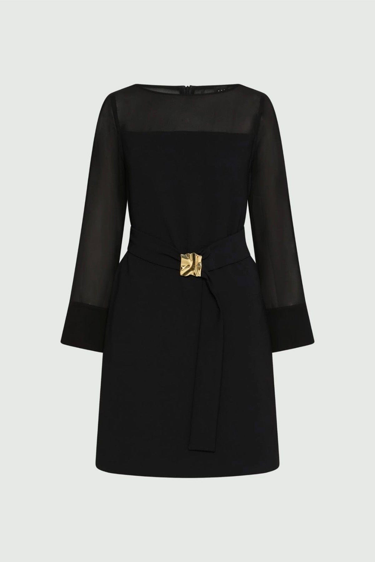 MARELLA ABITO  NERO / 34 Abito corto nero donna Marella 365