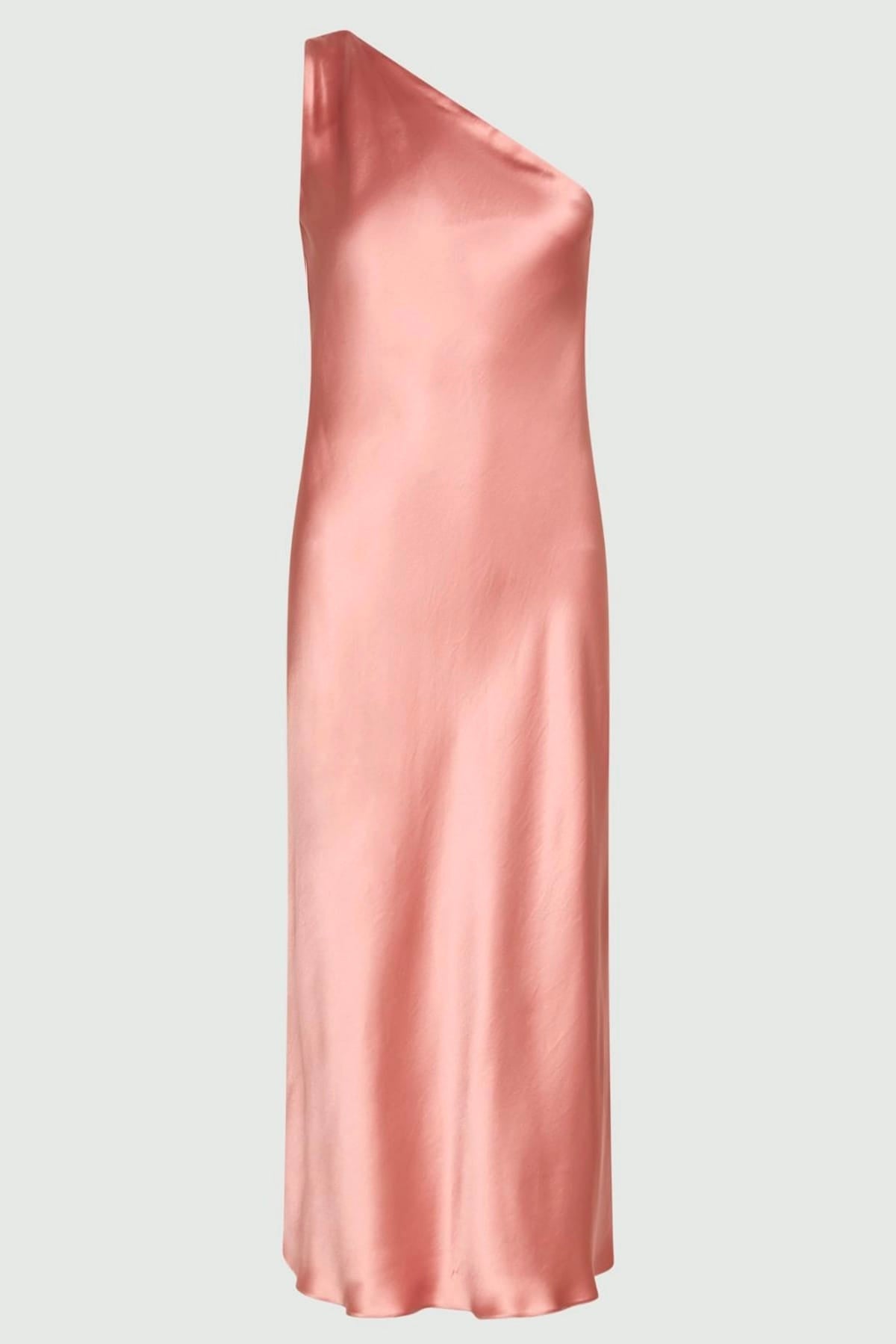 MARELLA ABITO  ROSA / 34 Abito lungo in raso rosa donna Marella Mllmagia