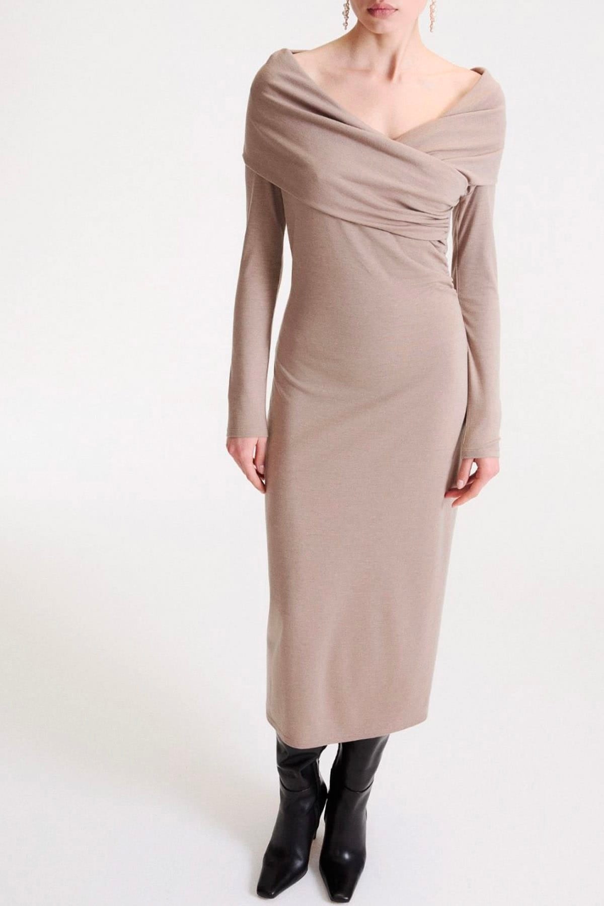 MARELLA ABITO/TUTA IN JERSEY  Abito in jersey lungo donna Marella Mllabate