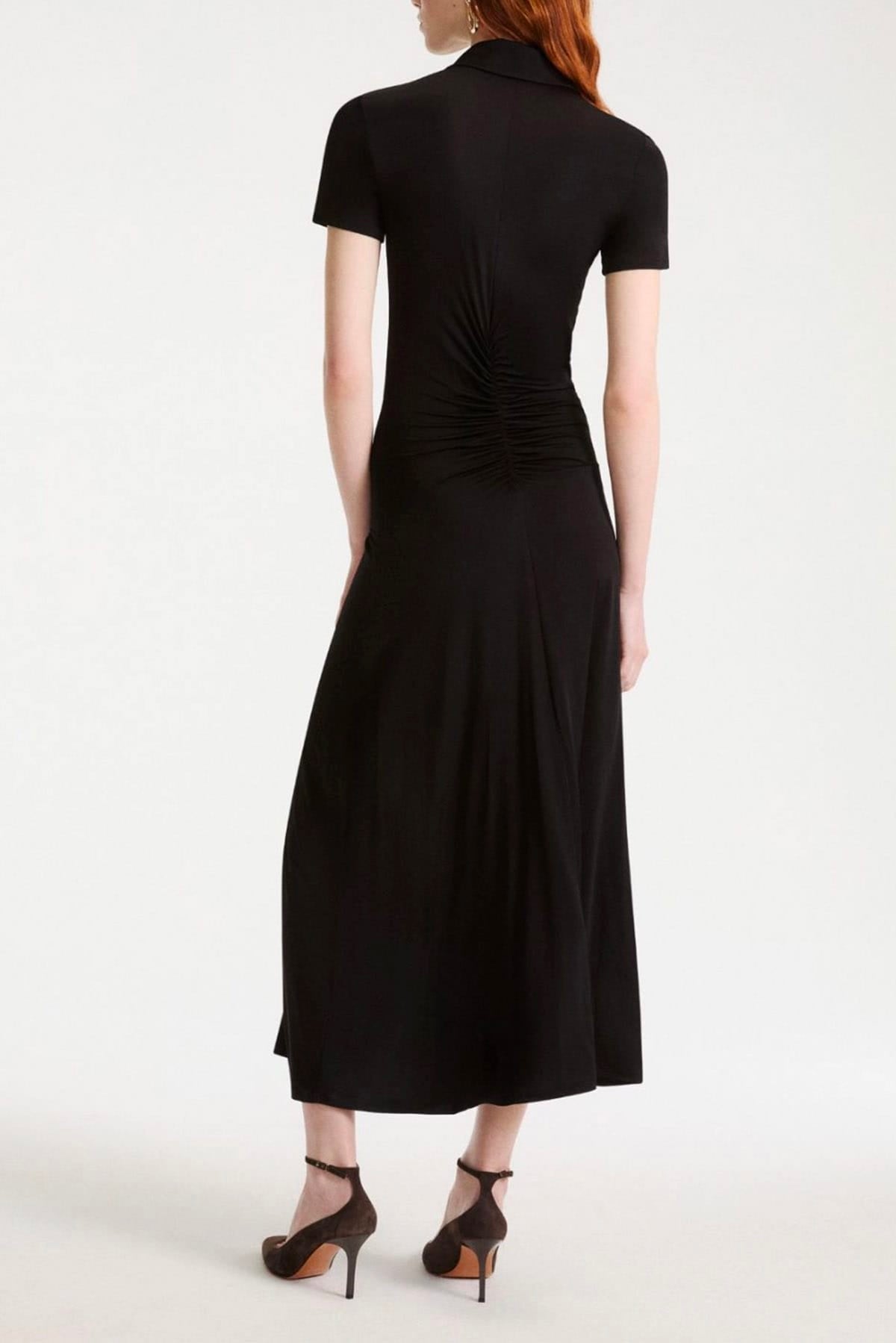 MARELLA ABITO/TUTA IN JERSEY  Abito nero lungo elegante donna Marella Mlstabarin