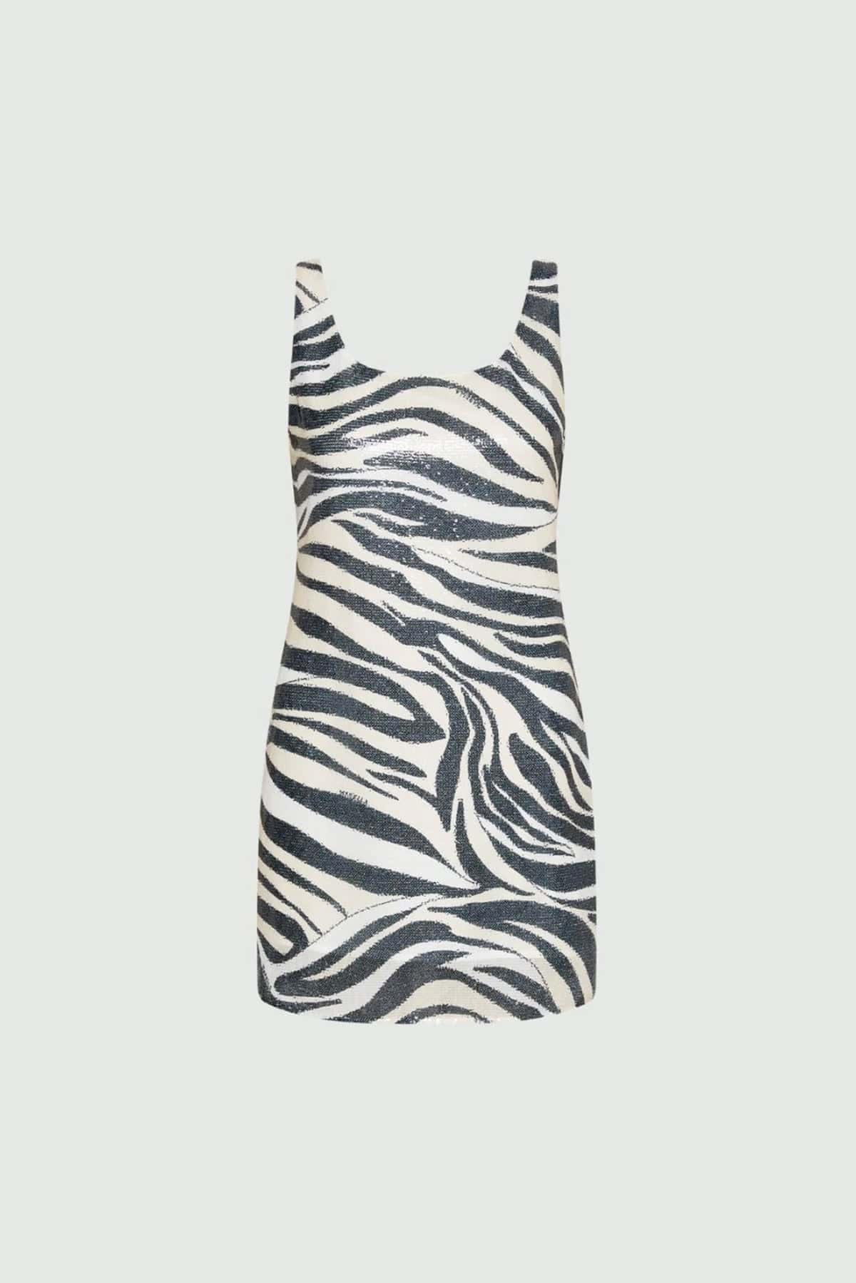MARELLA ABITO/TUTA IN JERSEY  ZEBRATO / XXS Vestito corto zebrato donna Marella Nigella