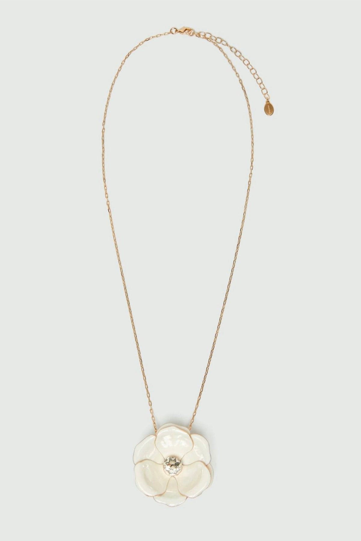 MARELLA BIGIOTTERIA  BIANCO / ORO / UNICA Collana con pendente floreale Marella Glamis