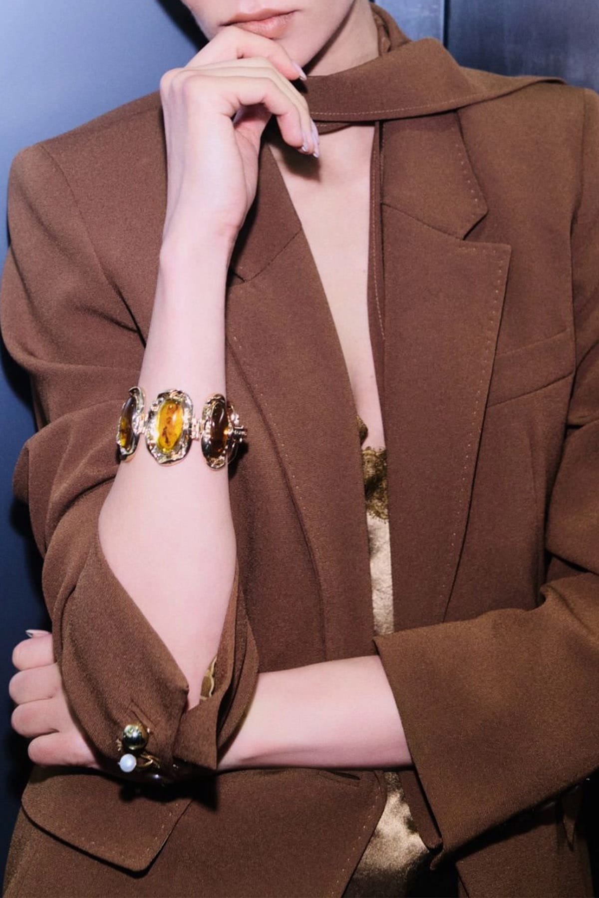 MARELLA BIGIOTTERIA  Bracciale ambra donna Marella Mlapolo