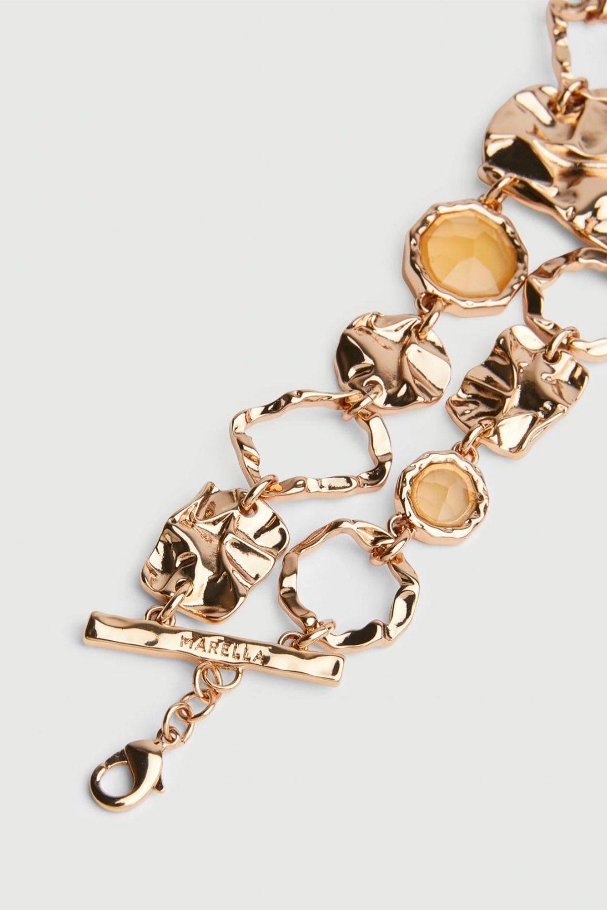 MARELLA BIGIOTTERIA  Bracciale oro con pietre Marella Tisbe