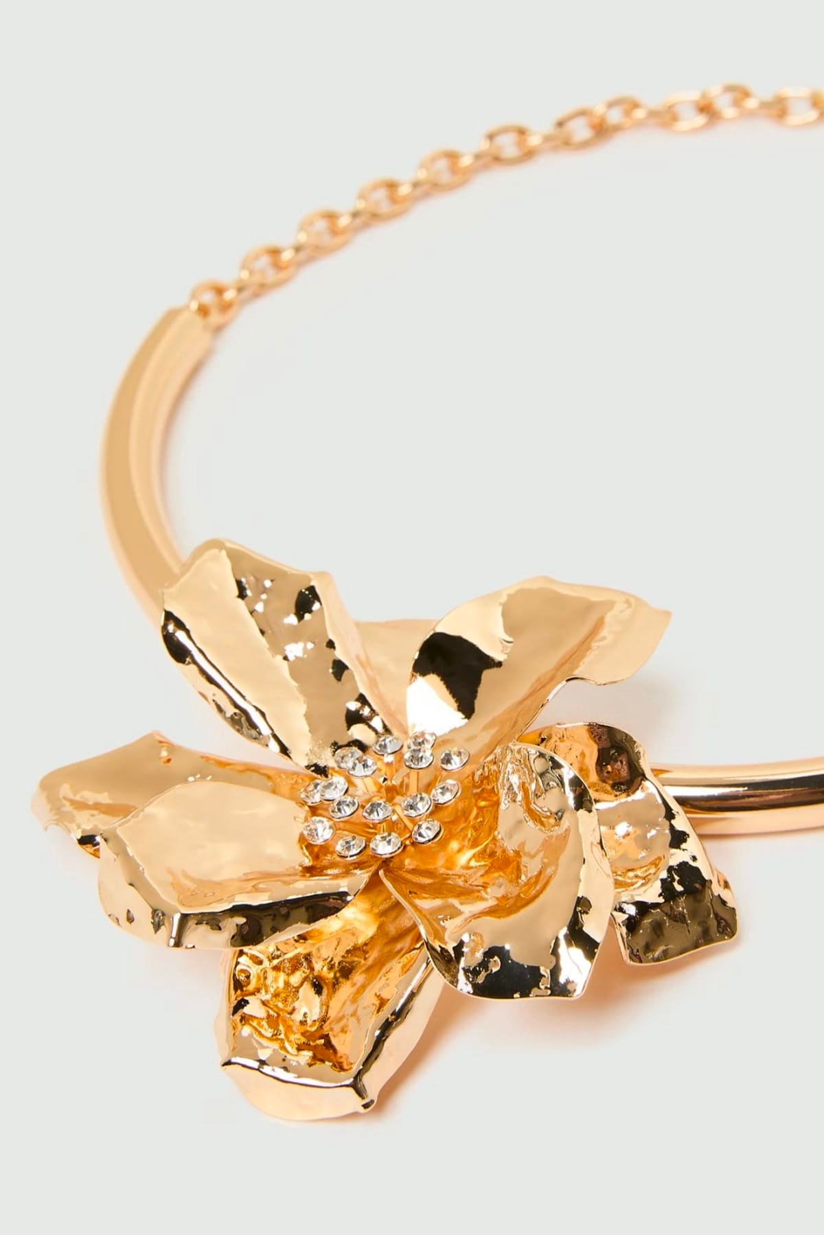 MARELLA BIGIOTTERIA  Collana collier con fiore in metallo Marella Mlasfere