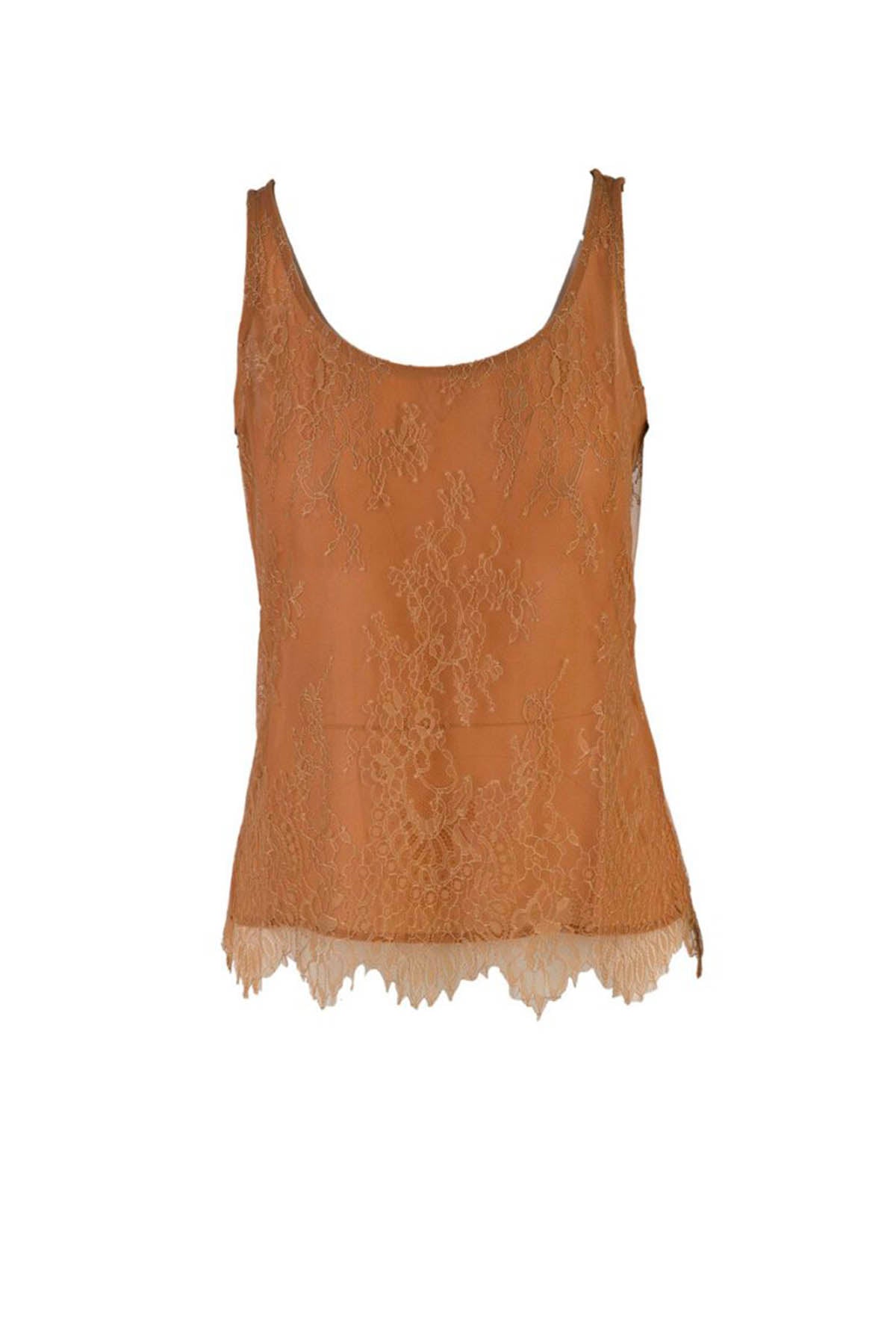 MARELLA BODY/ TOP  CAMMELLO / XXS Top in Jersey Marella Palco1