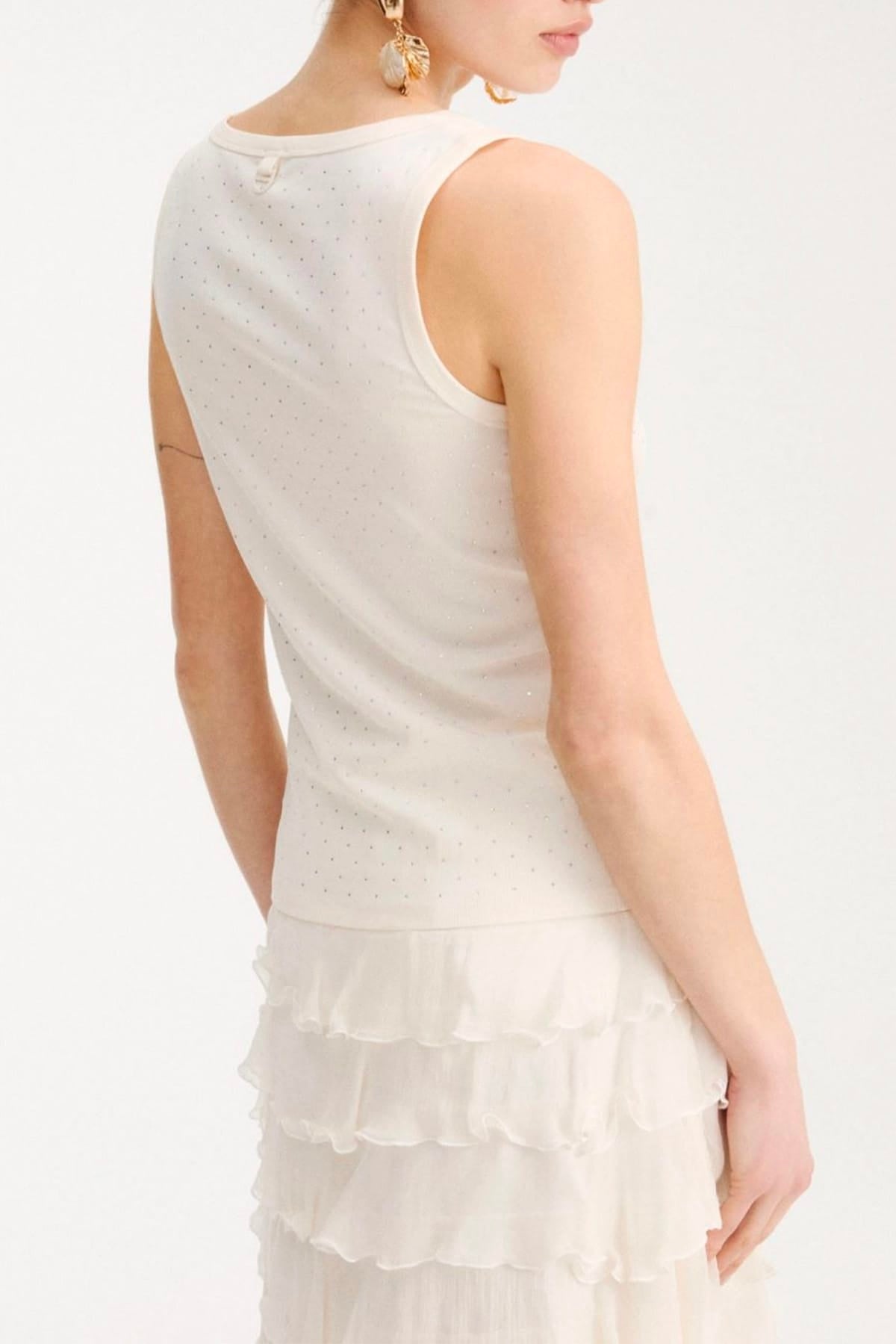MARELLA BODY/ TOP  Canotta in cotone donna Marella Monochrome Mlmorata