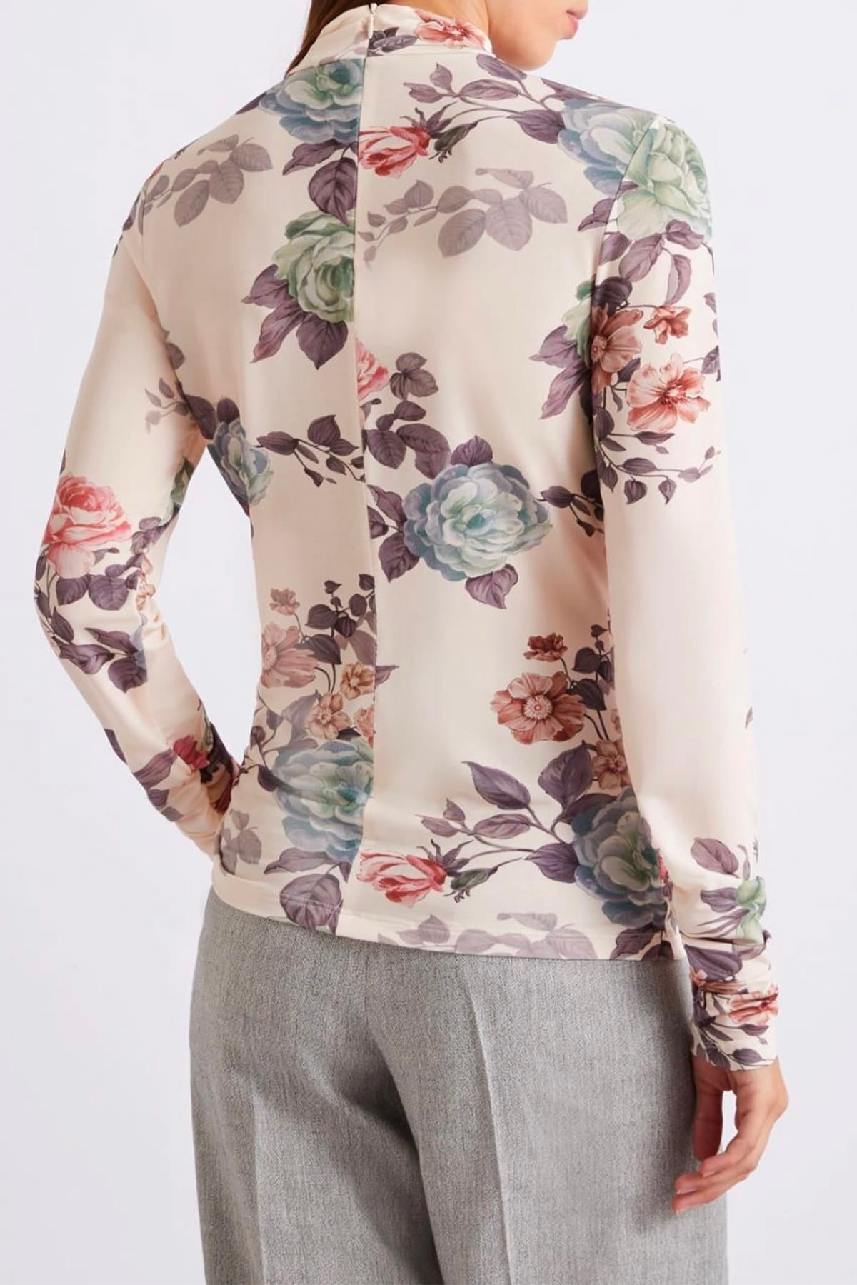 MARELLA BODY/ TOP  Maglia fiorata donna Marella Mllcippo