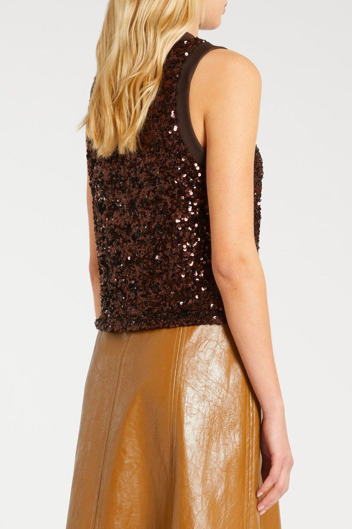 MARELLA BODY/ TOP  Top/Canottiera con dettaglio pailletes Marella Filly