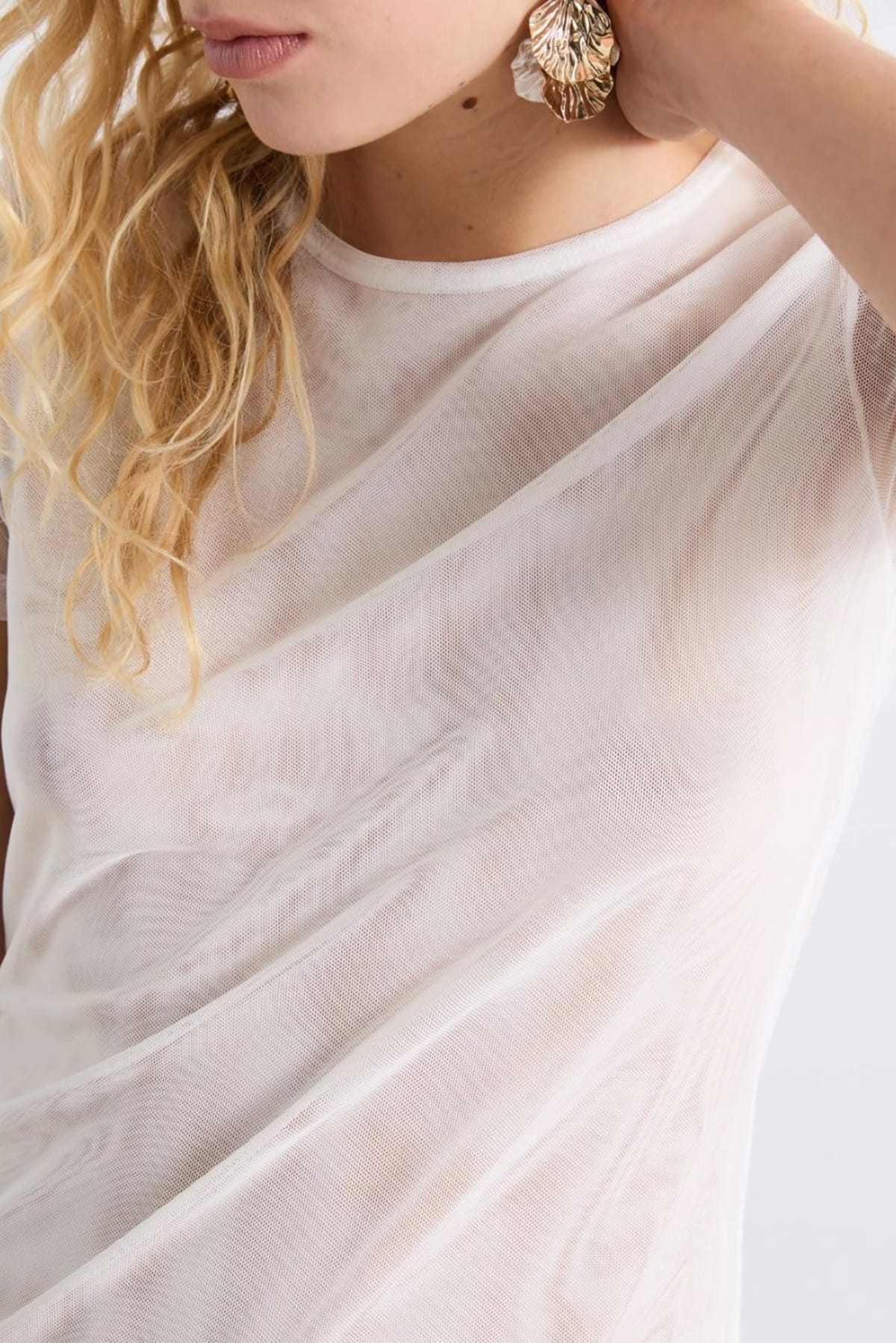 MARELLA BODY/ TOP  Top in tulle stretch donna Marella Mllmanto