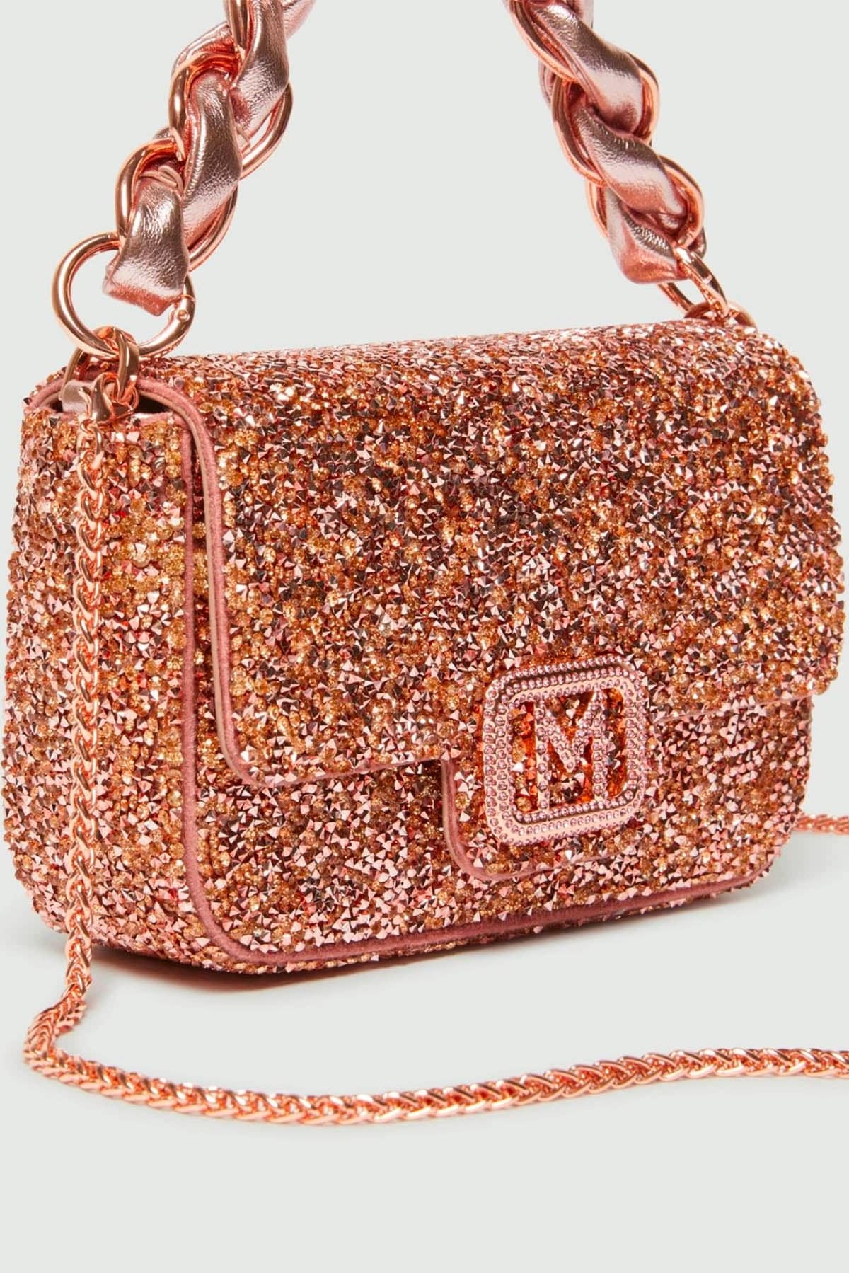 MARELLA BORSA  Borsa con Strass Donna Marella Lontra1