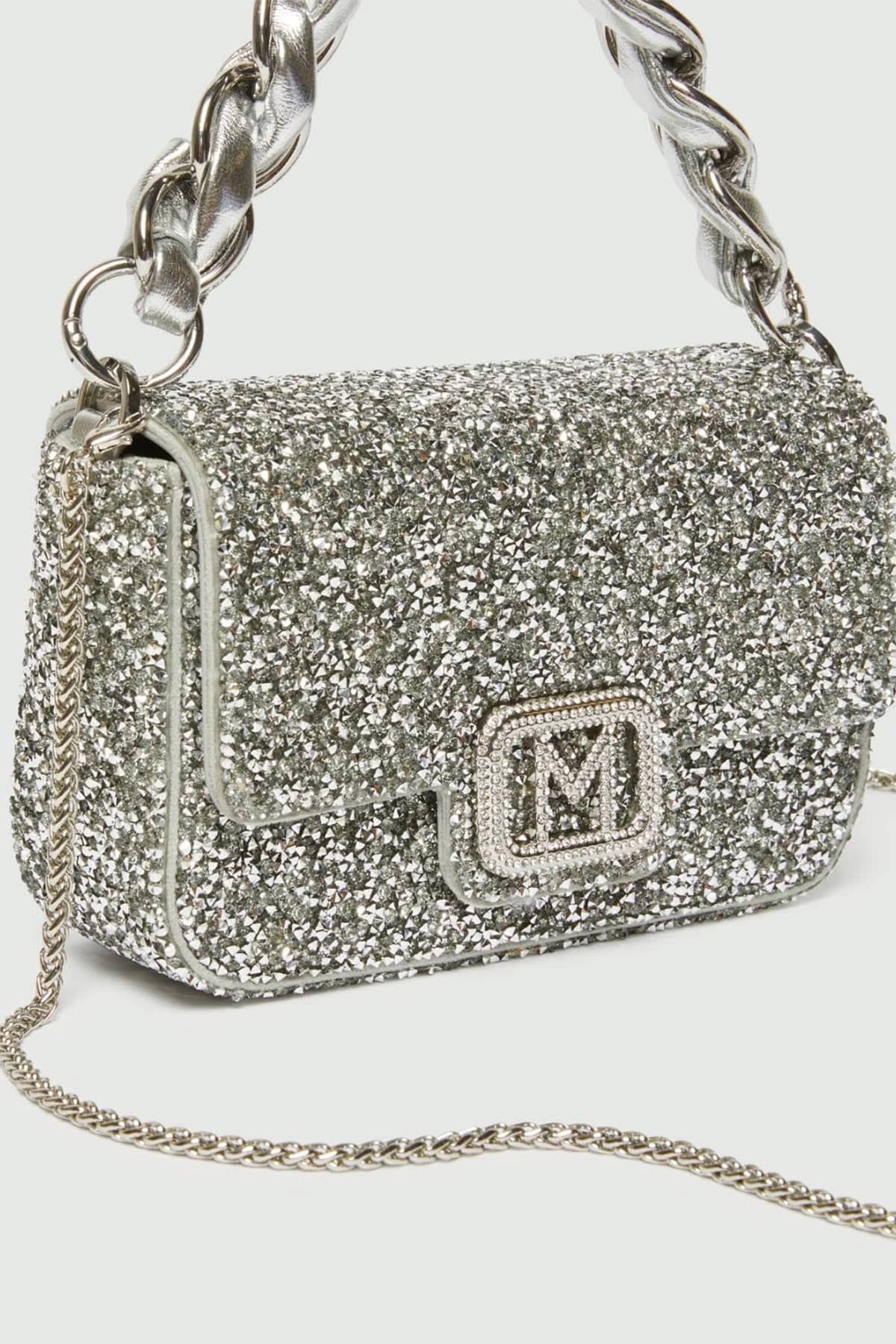 MARELLA BORSA  Borsa con Strass Donna Marella Lontra1