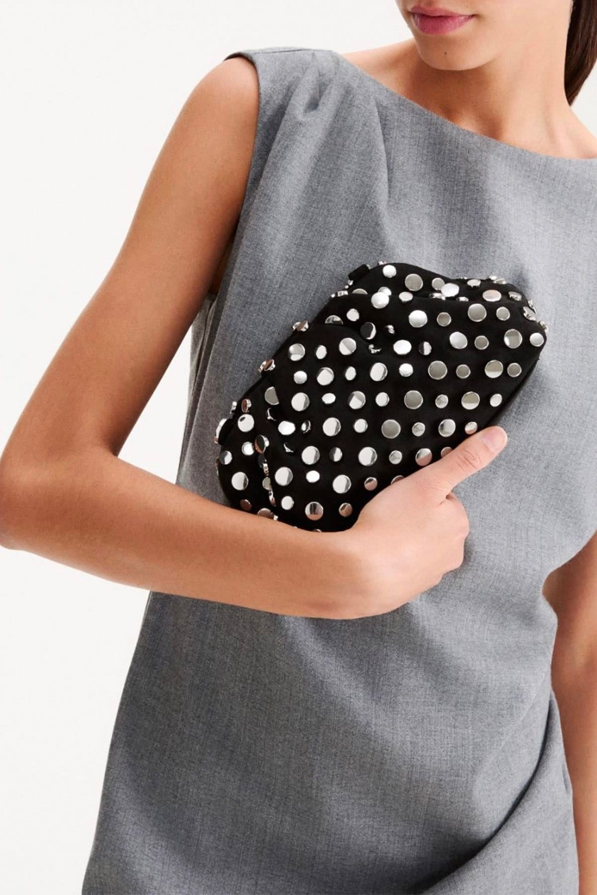 MARELLA BORSA  Borsa in ecopelle camoscio Marella Mllghia
