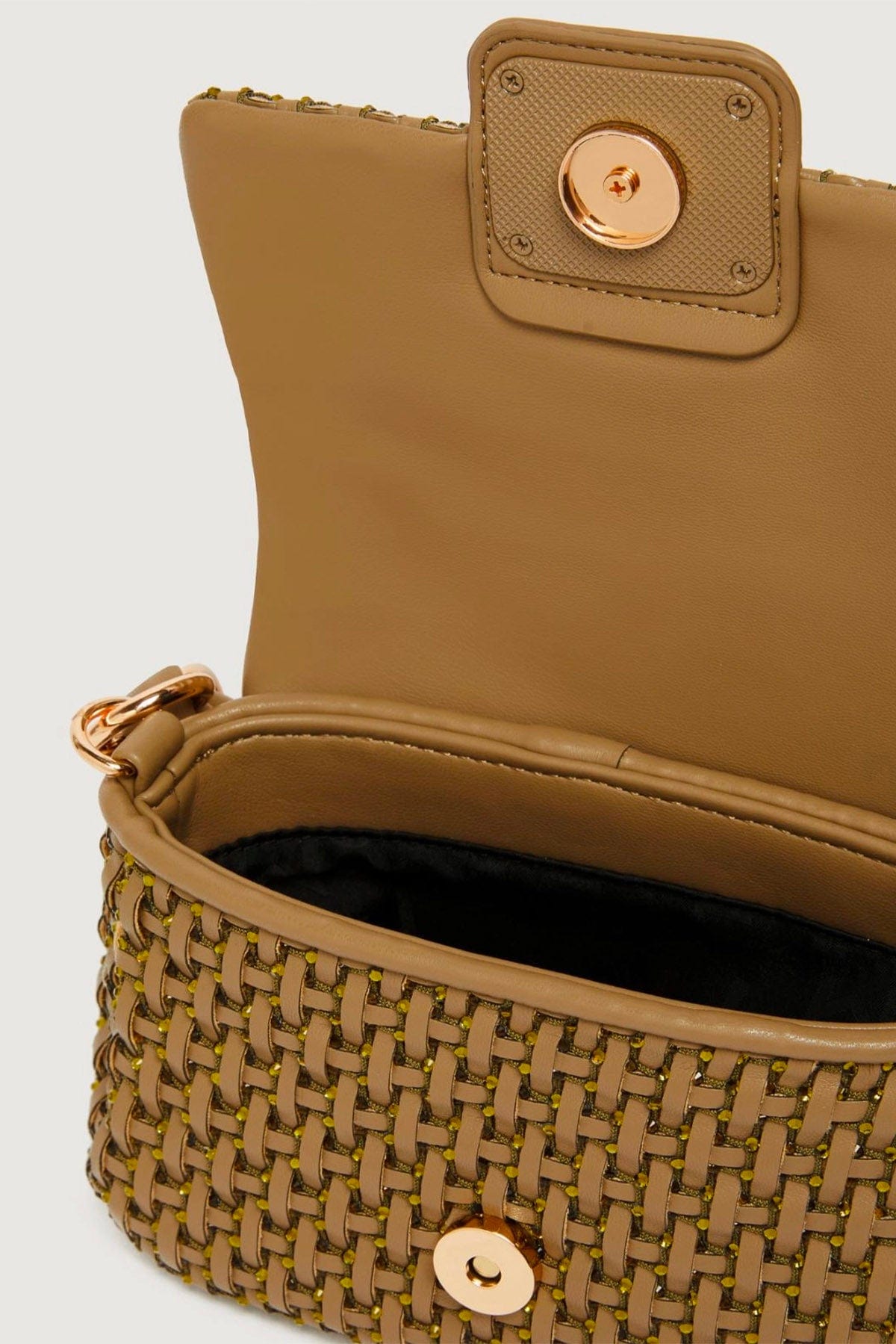 MARELLA BORSA  Borsa in ecopelle intrecciata Marella Lontra1