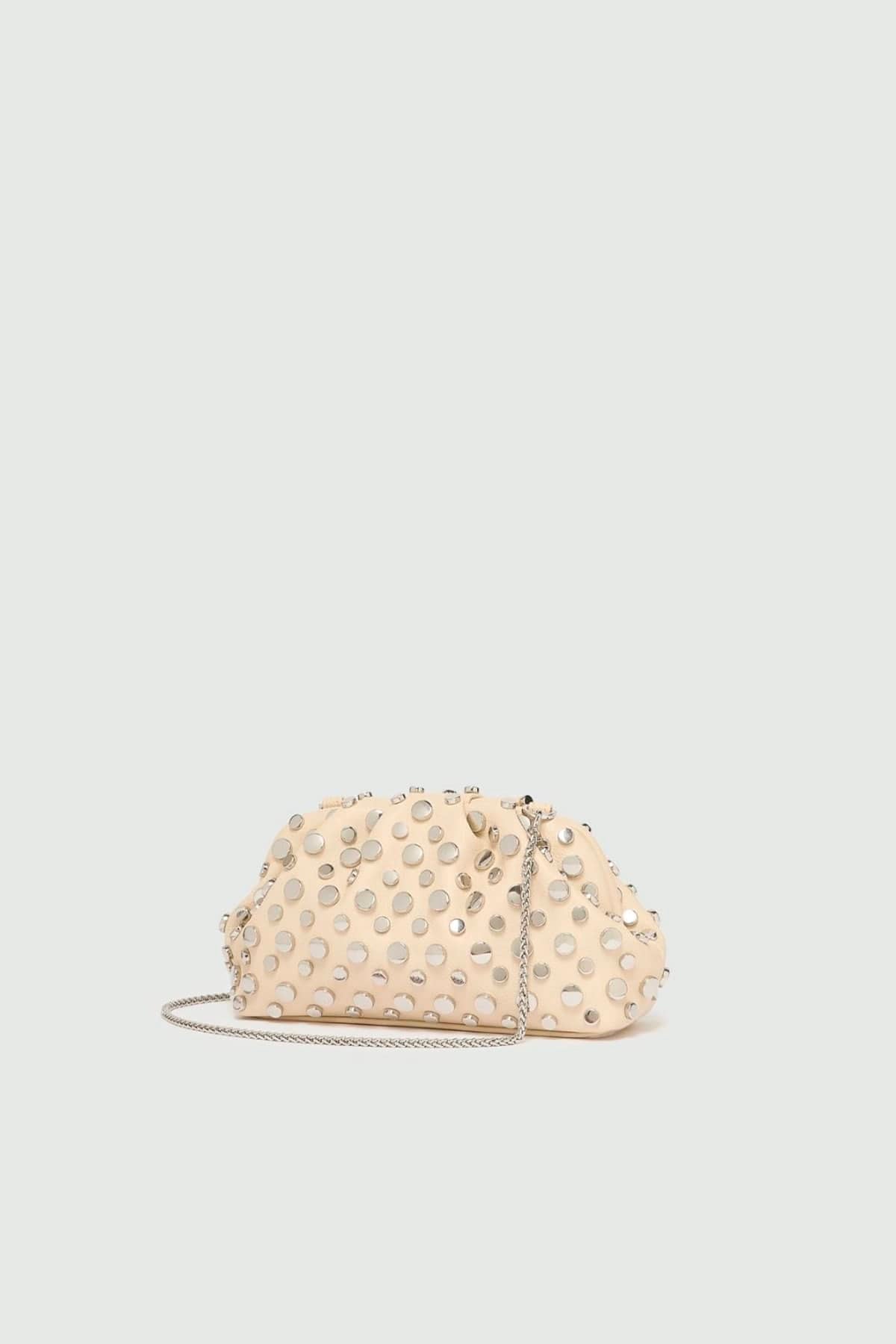 MARELLA BORSA  Borsa in ecopelle stampa cervo borchiata Mllnodo