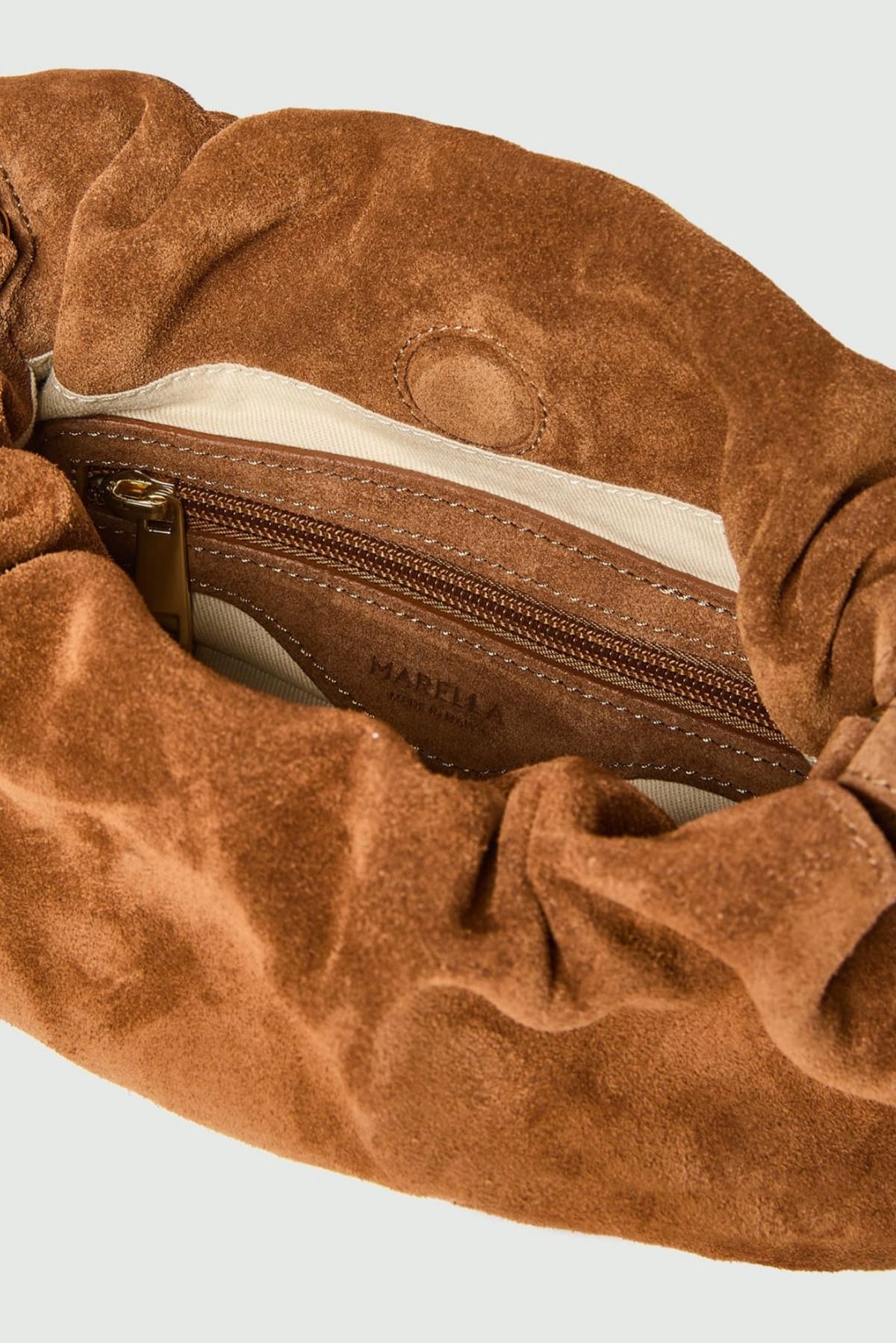 MARELLA BORSA  CUOIO / UNICA Borsa in pelles camosciata Marella Mlacime