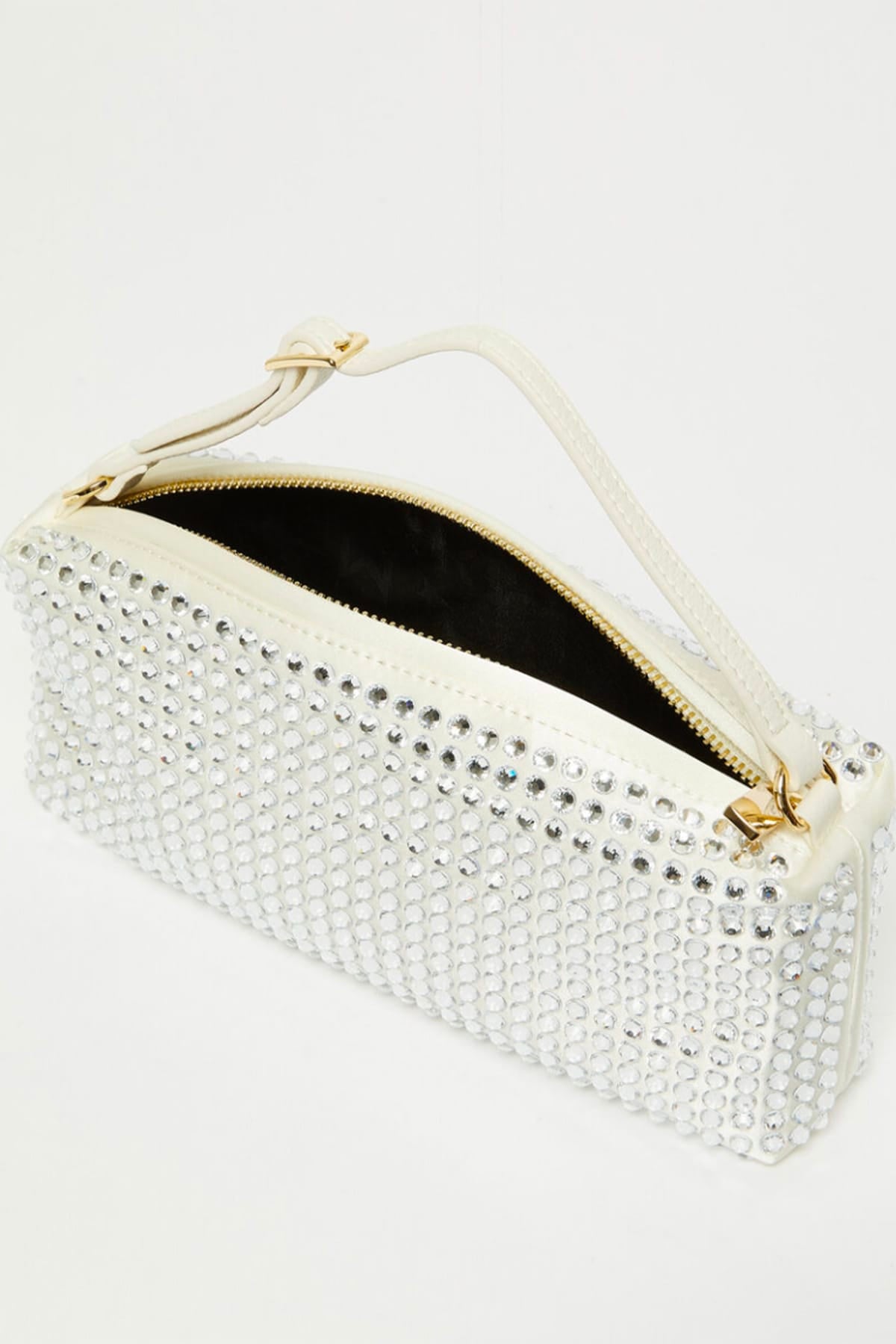 MARELLA BORSA  Borsa in raso con strass in cristalli donna Marella Mlaperdoni