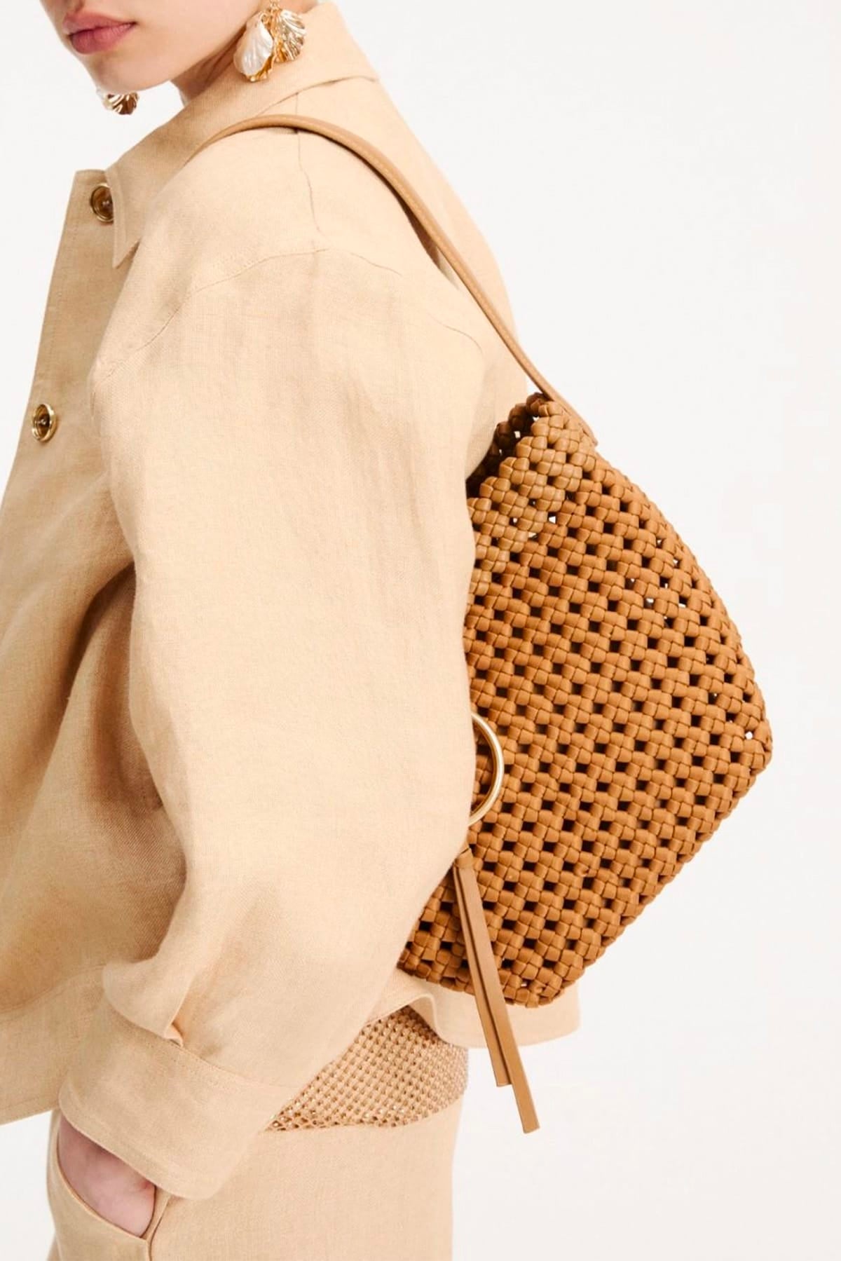 MARELLA BORSA  Borsa intrecciata vegana donna Marella Mlazaffo