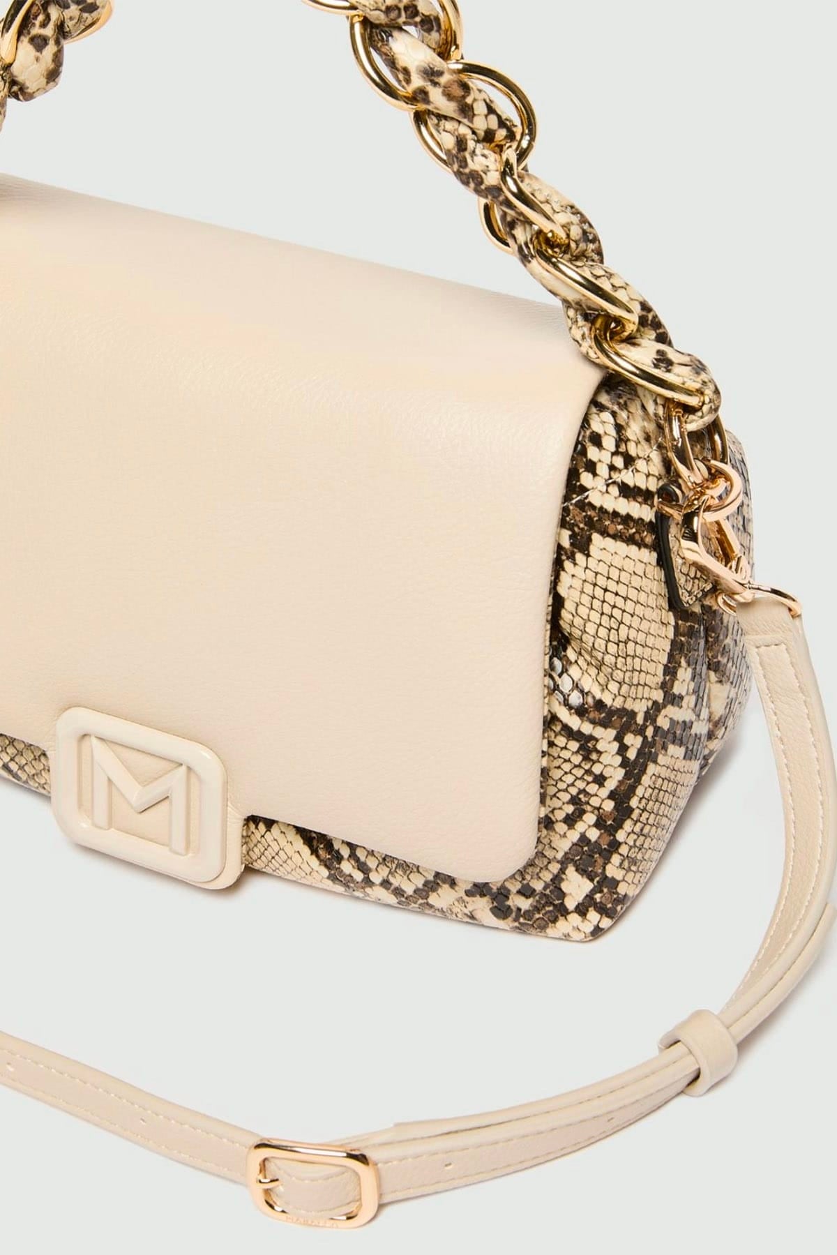 MARELLA BORSA  Borsa Musa Marella Stampa Pitone Mladorico
