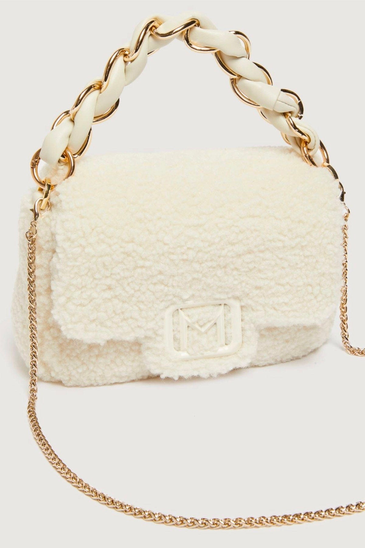 MARELLA BORSA  PANNA / UNICA Borsa panna teddy Marella Lontra2