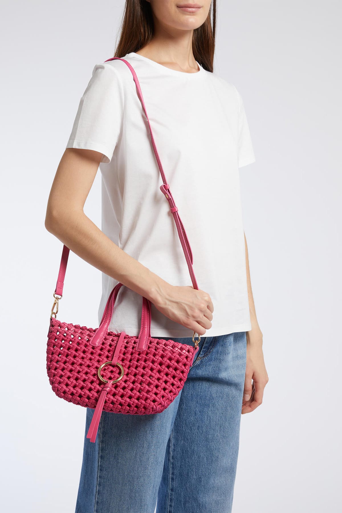 MARELLA BORSA  Borsa vegana intrecciata donna Marella Mlacalca