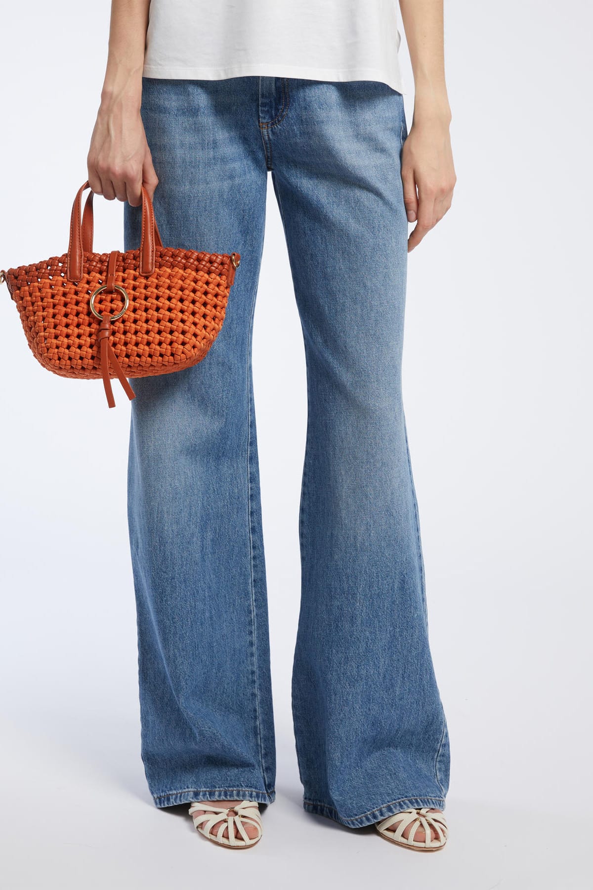 MARELLA BORSA  Borsa vegana intrecciata donna Marella Mlacalca