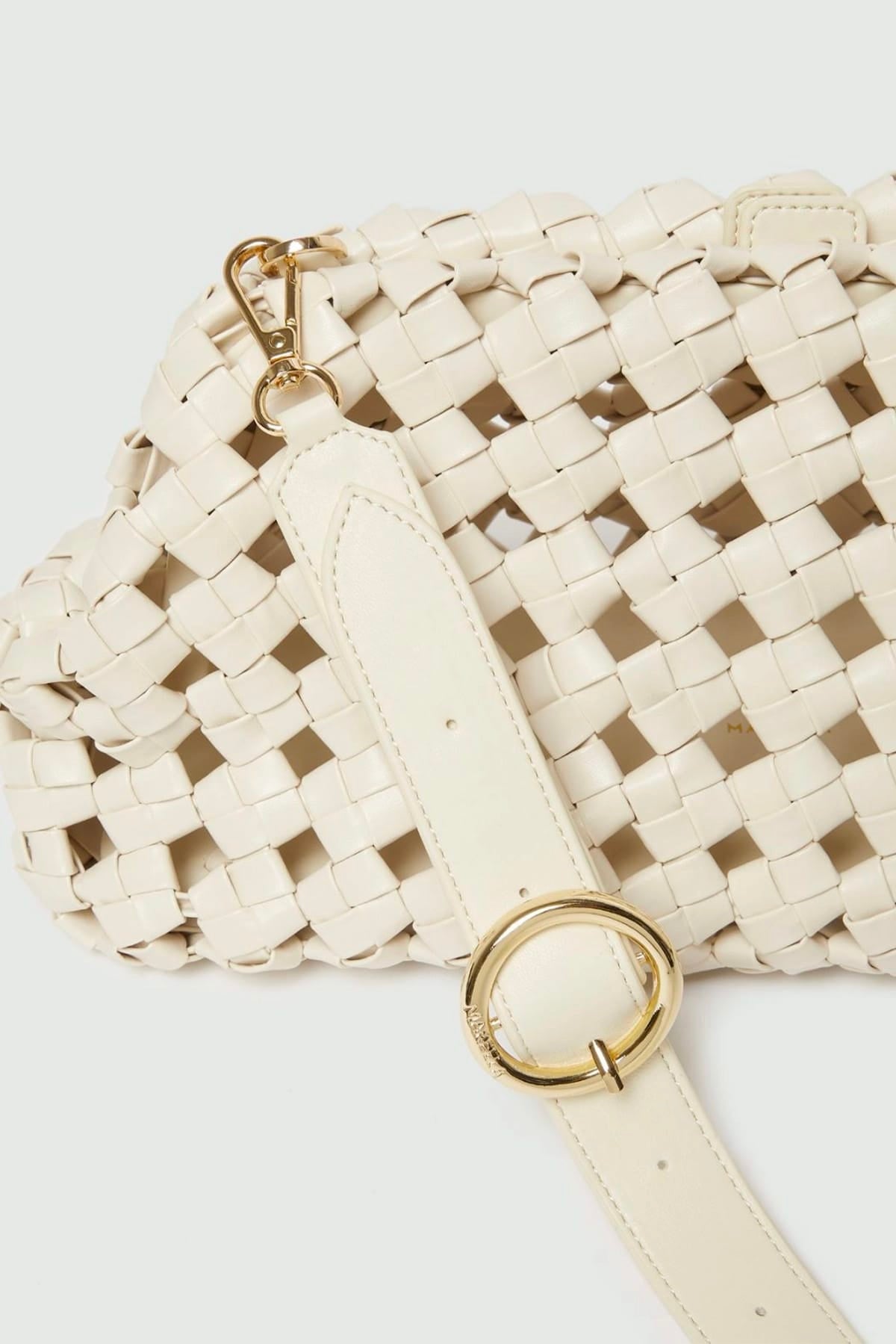 MARELLA BORSA  Borsa vegana intrecciata donna Marella Mlaestremo