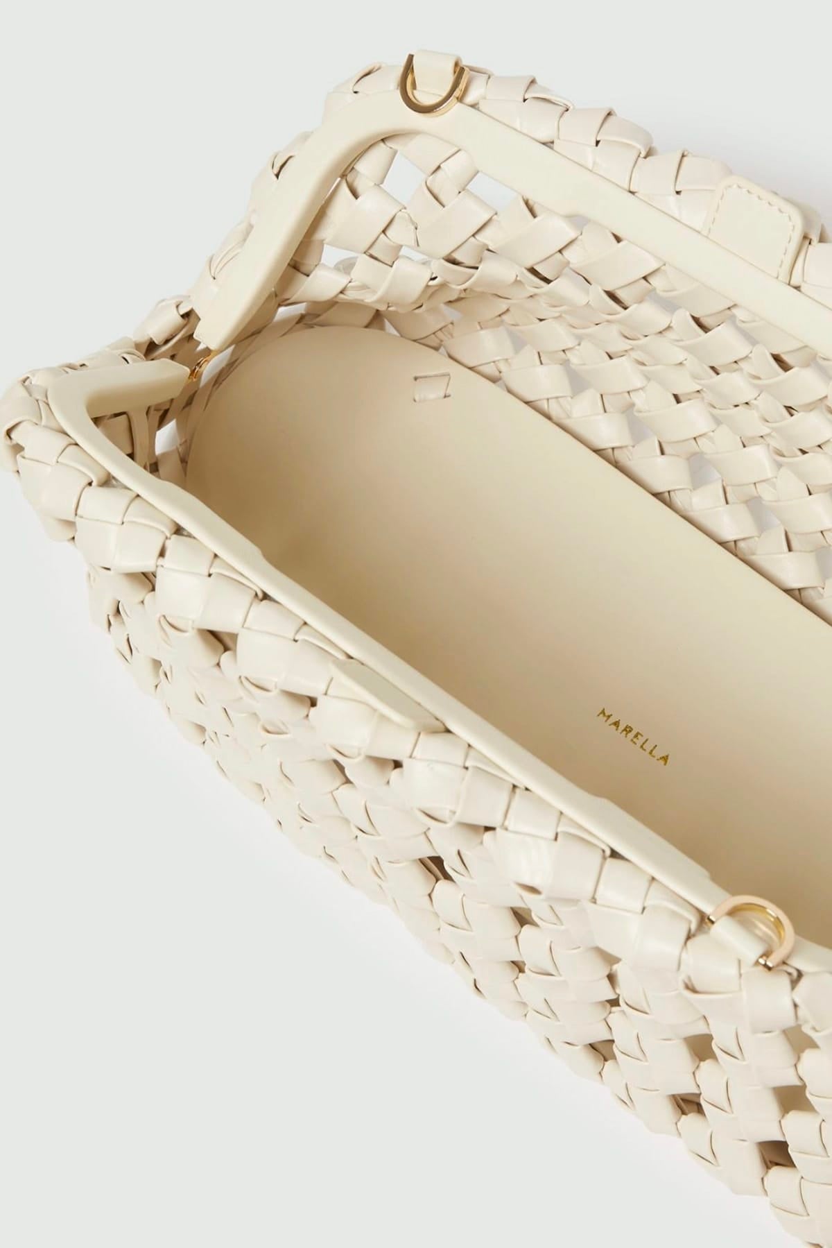 MARELLA BORSA  Borsa vegana intrecciata donna Marella Mlaestremo