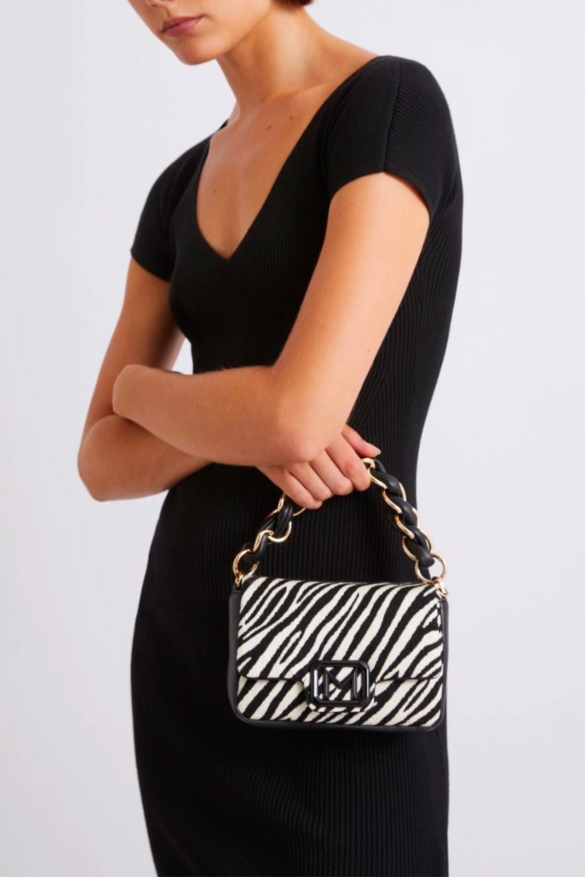 MARELLA BORSA  Borsa zebrata donna Marella Mlalontra1